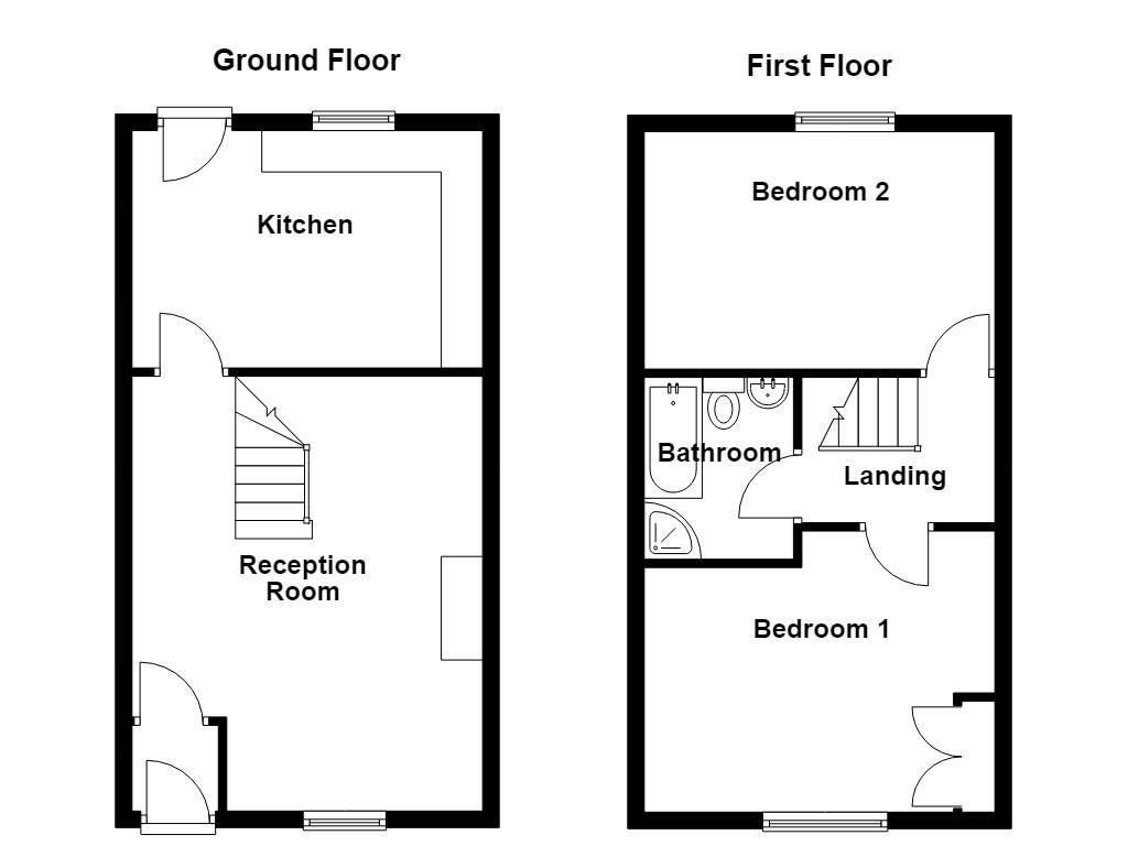 23, Chapel Street, Rishton floorplan