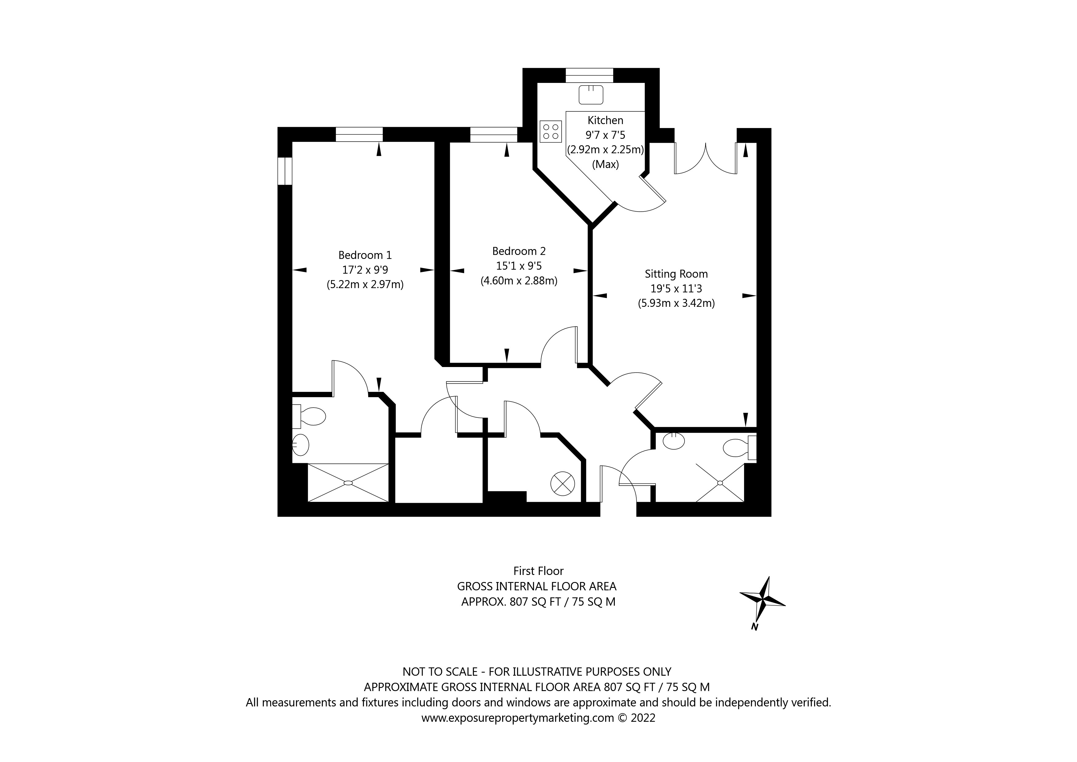 Top Lane, Copmanthorpe, York YO23, 2 bedroom flat for sale 62854711