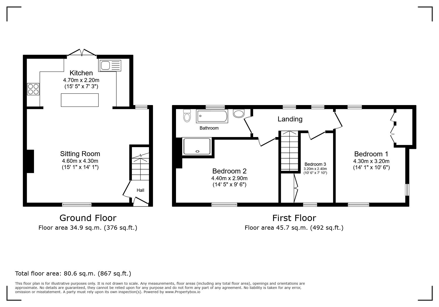 3, High Green, Darlington floorplan