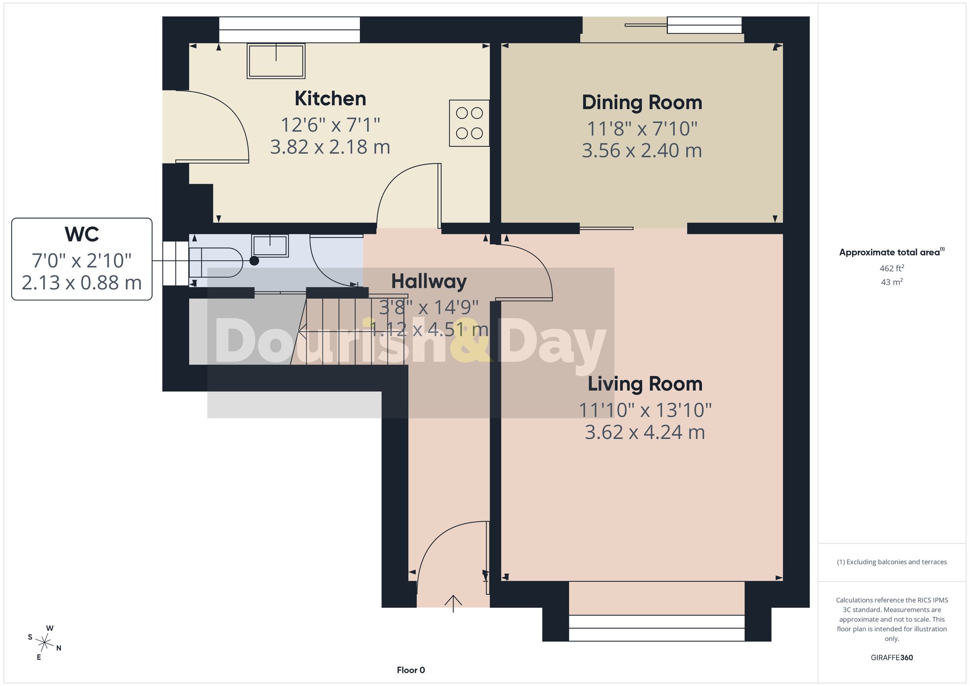 4 Creswell Farm Drive, Stafford floorplan