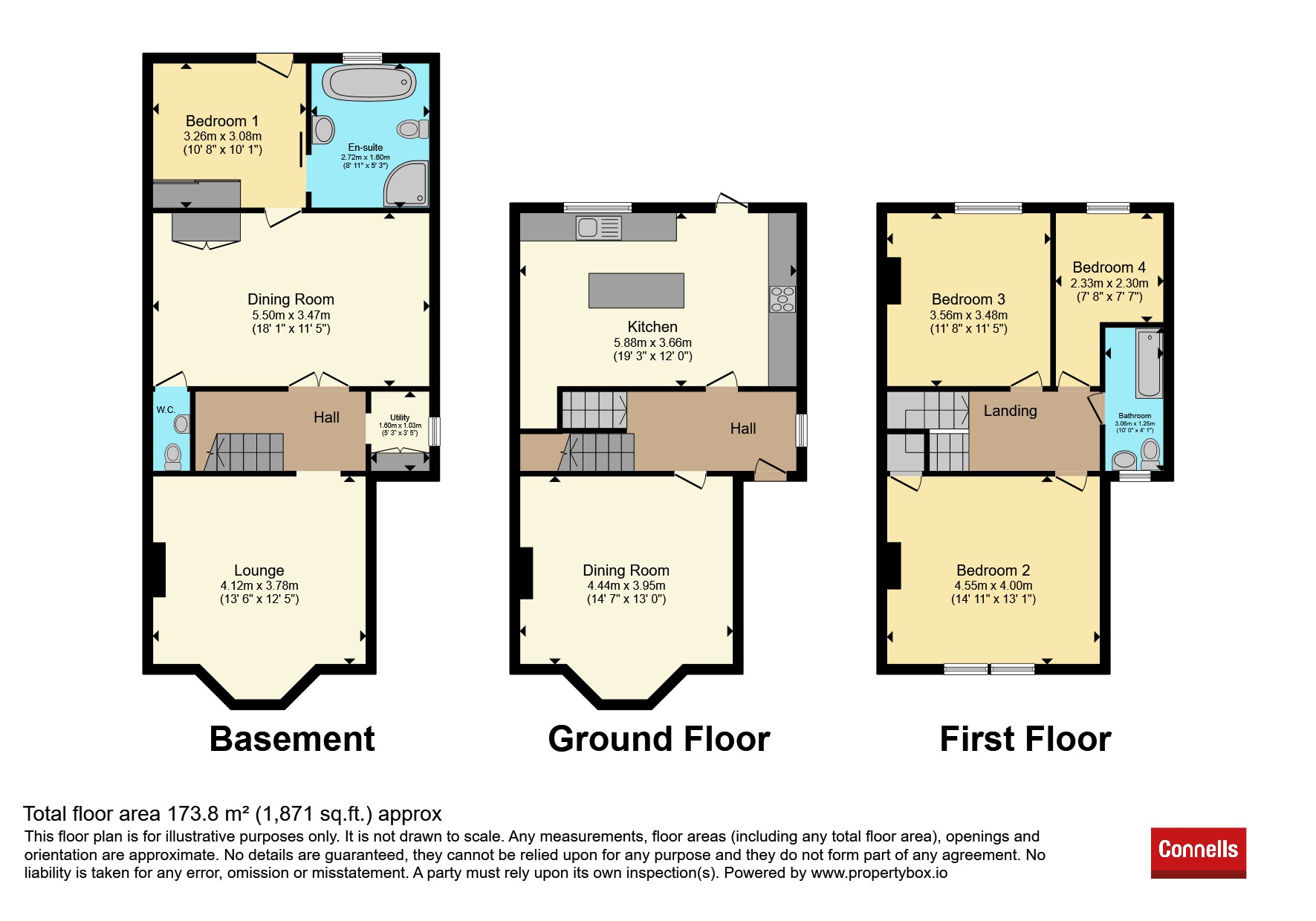 23, Stackpool Road, Bristol floorplan
