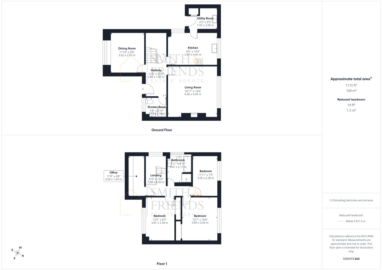 12, Eglinton Avenue, Guisborough floorplan