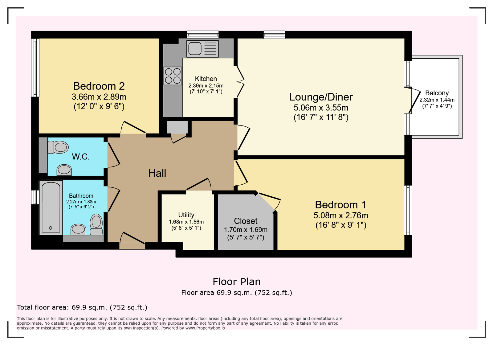 Chestnut Court, ,26, Martongate, Bridlington floorplan