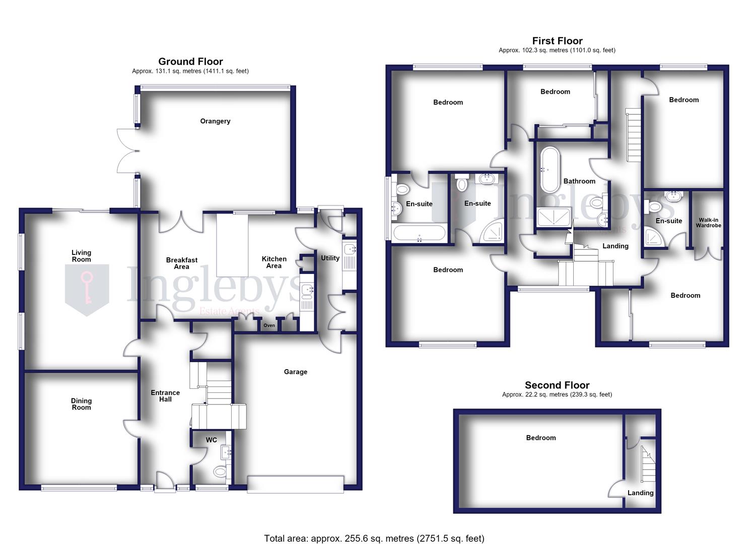 46, The Fairway, Saltburn-by-the-Sea floorplan