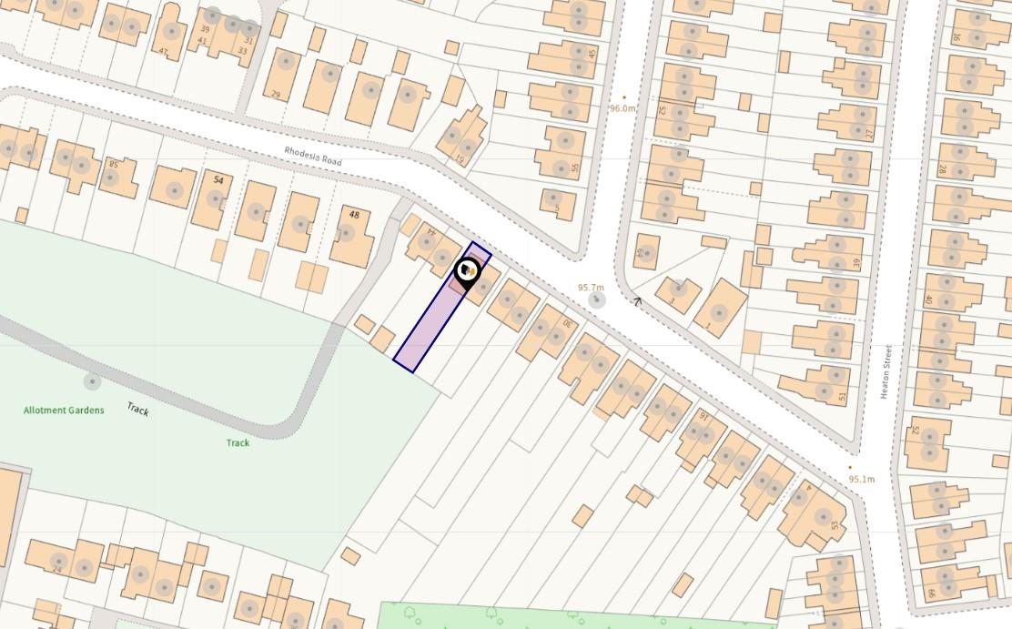 40, Rhodesia Road, Chesterfield floorplan
