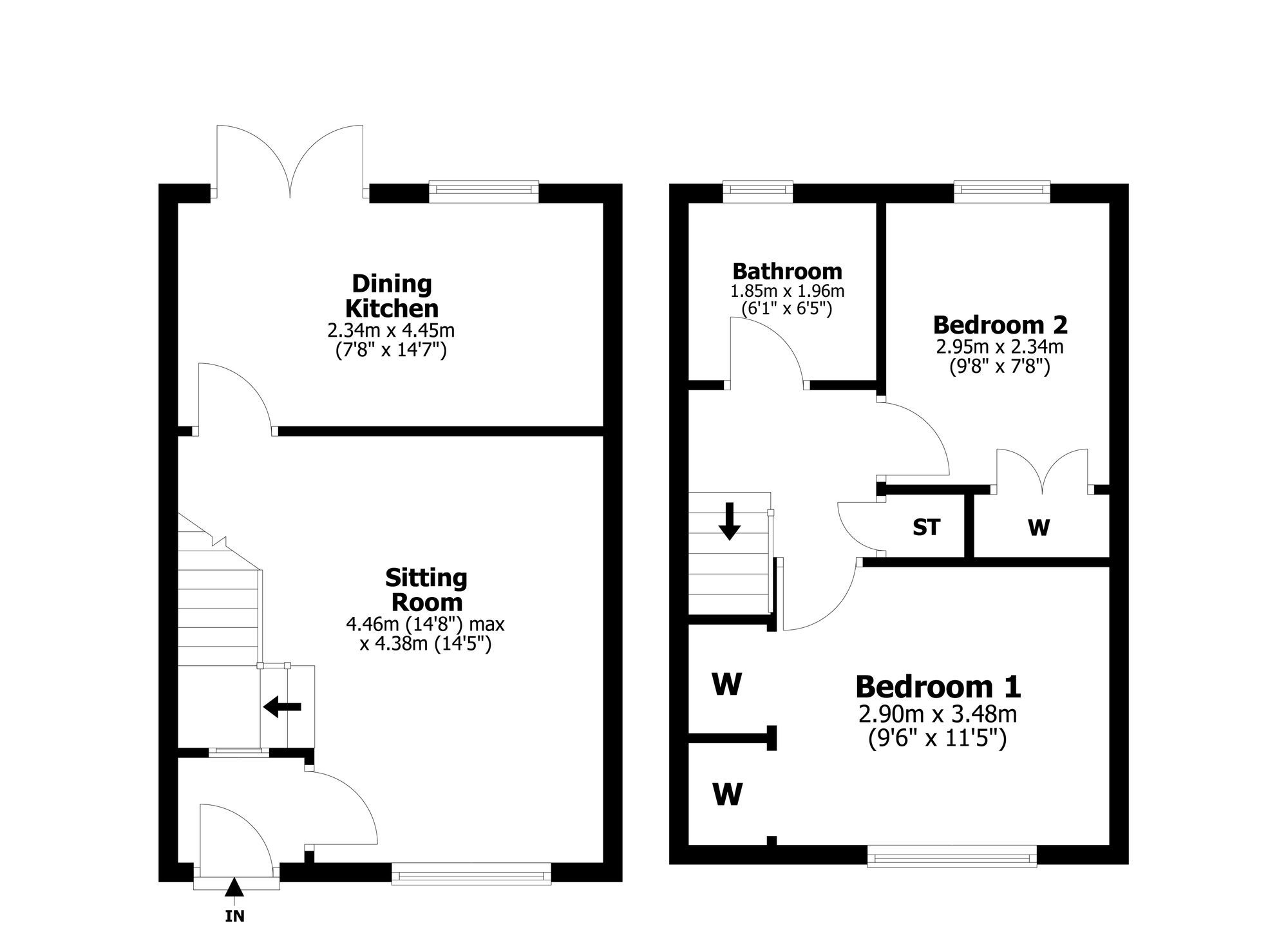 4 Stanley Gardens, Falkirk floorplan