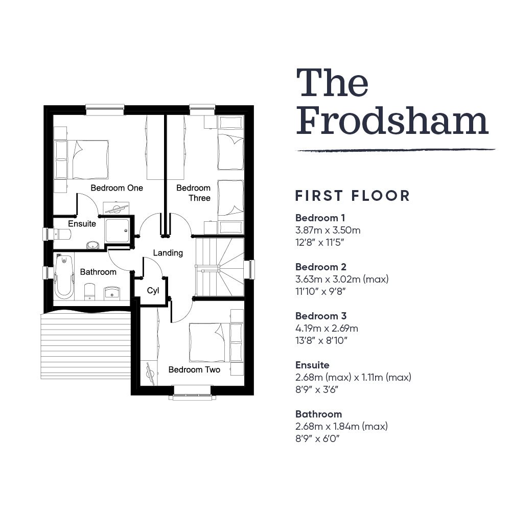 Plot 152 - The Frodsham -, Centurion Park, Thornton-Cleveleys floorplan