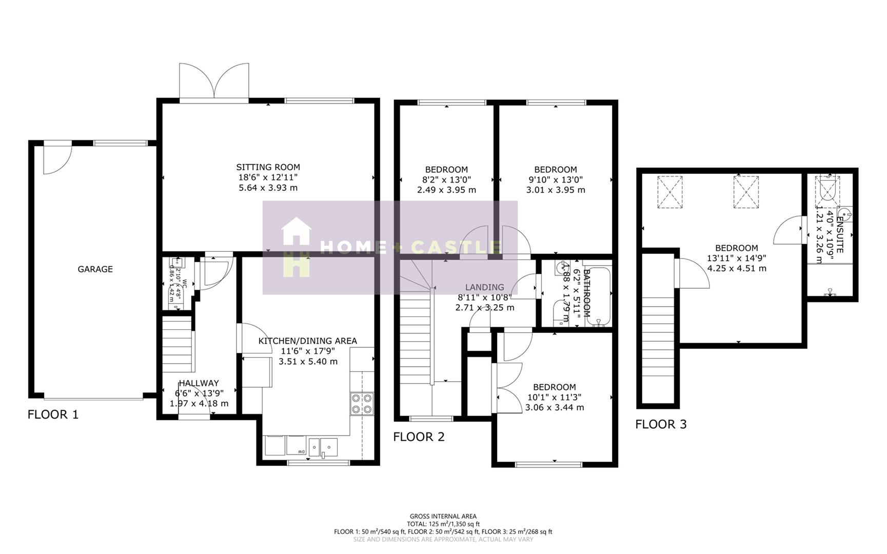 3, Swan Mews, Eastbourne floorplan