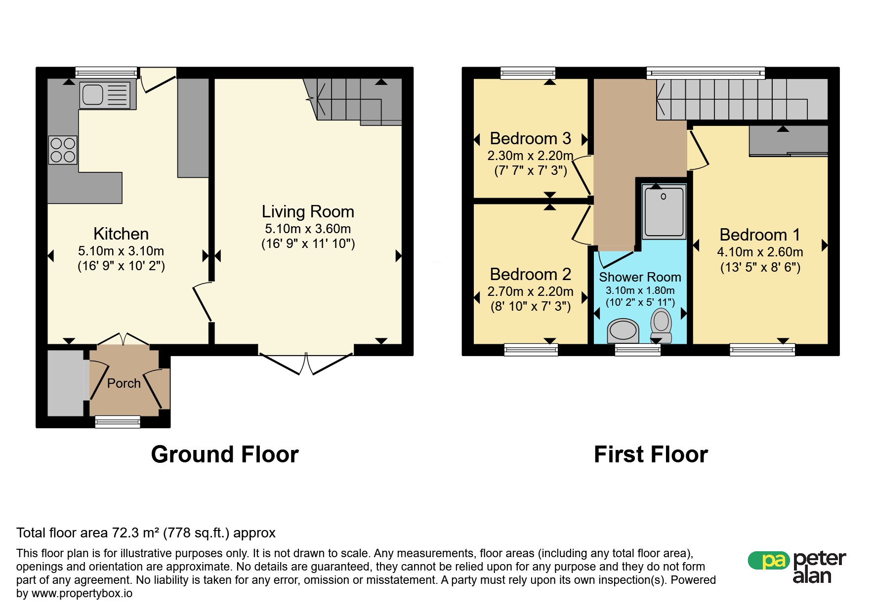 12, The Garth, Caerphilly floorplan