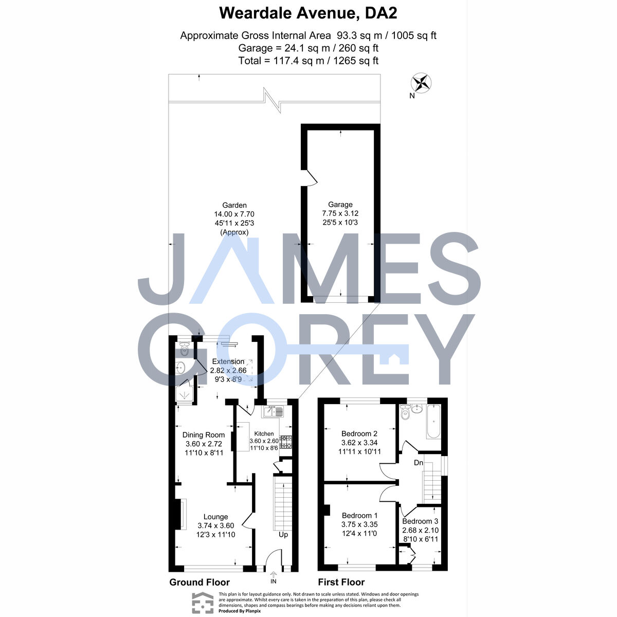 77, Weardale Avenue, Dartford floorplan