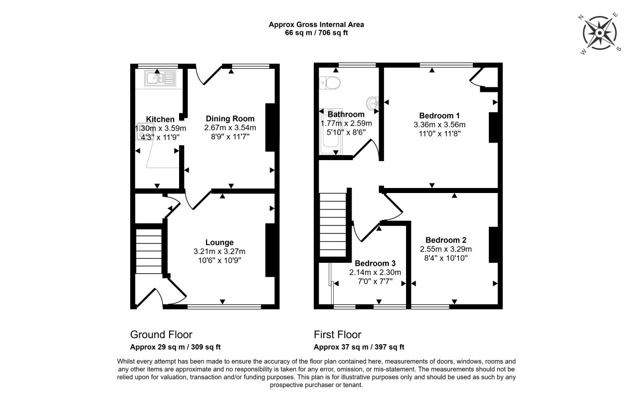 4, Britannia Road, Nottingham floorplan
