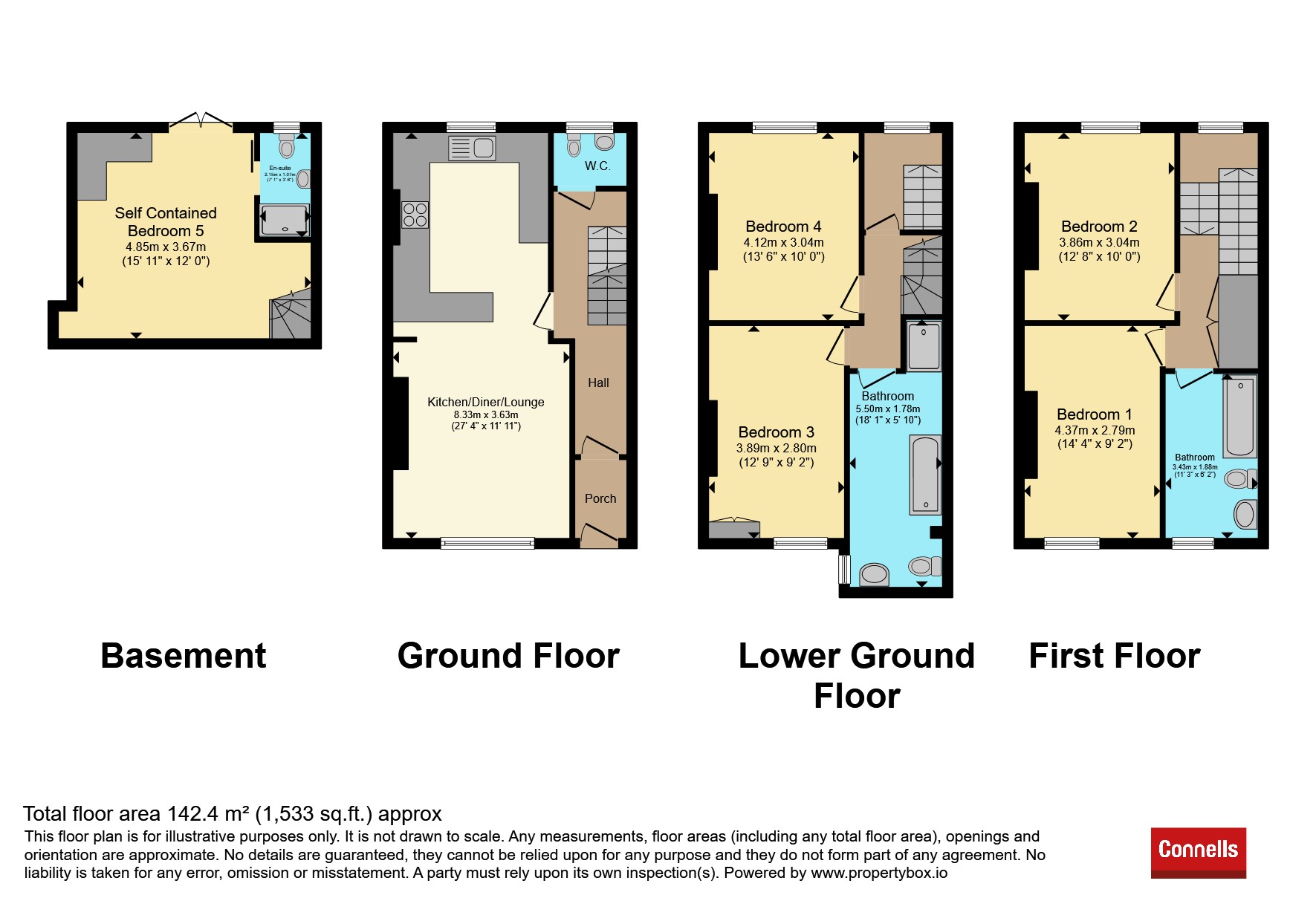 Pennsylvania Road, Torquay floorplan