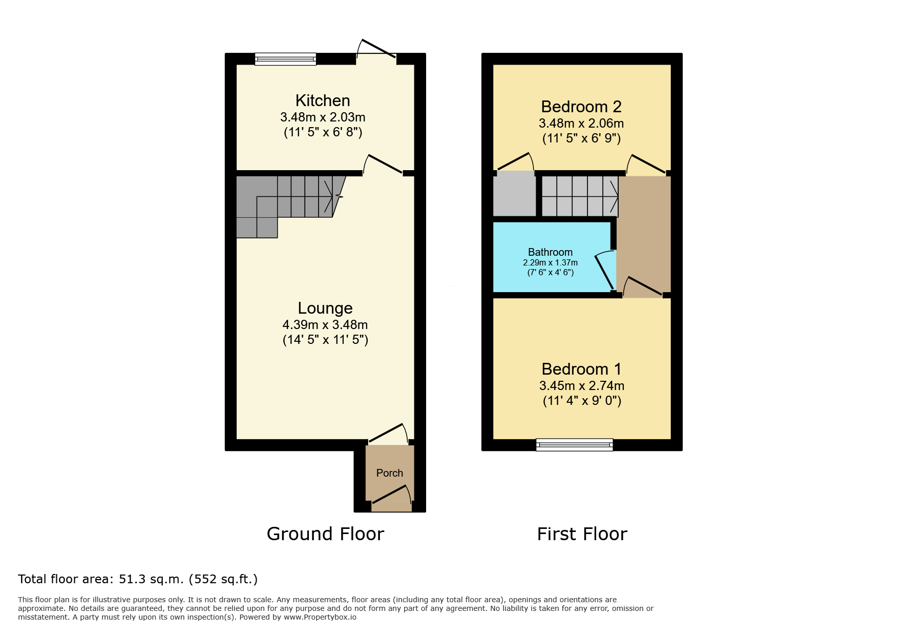 22 Stephenson Close, Leicester floorplan