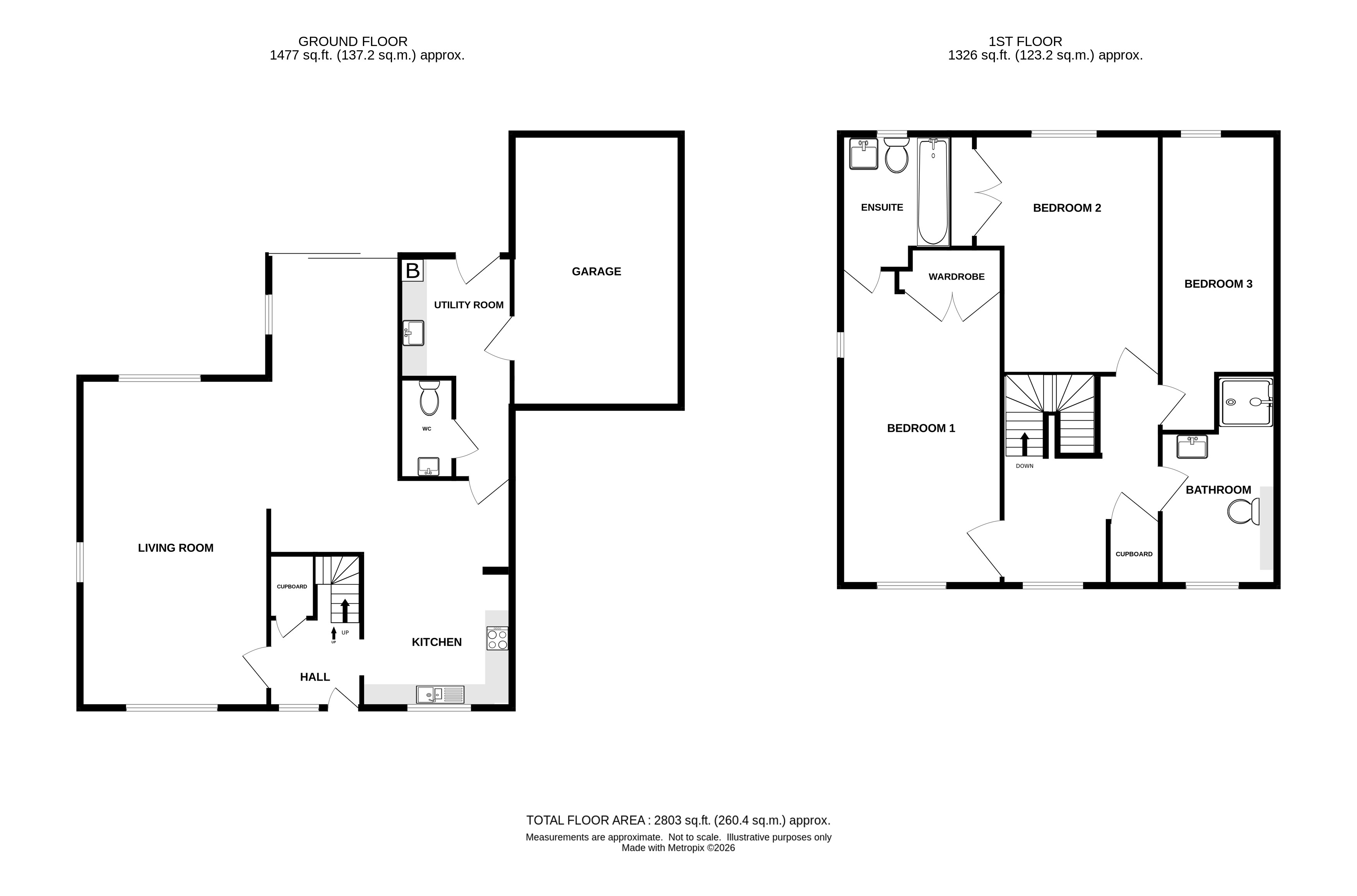 18, Regency Drive, Exeter floorplan