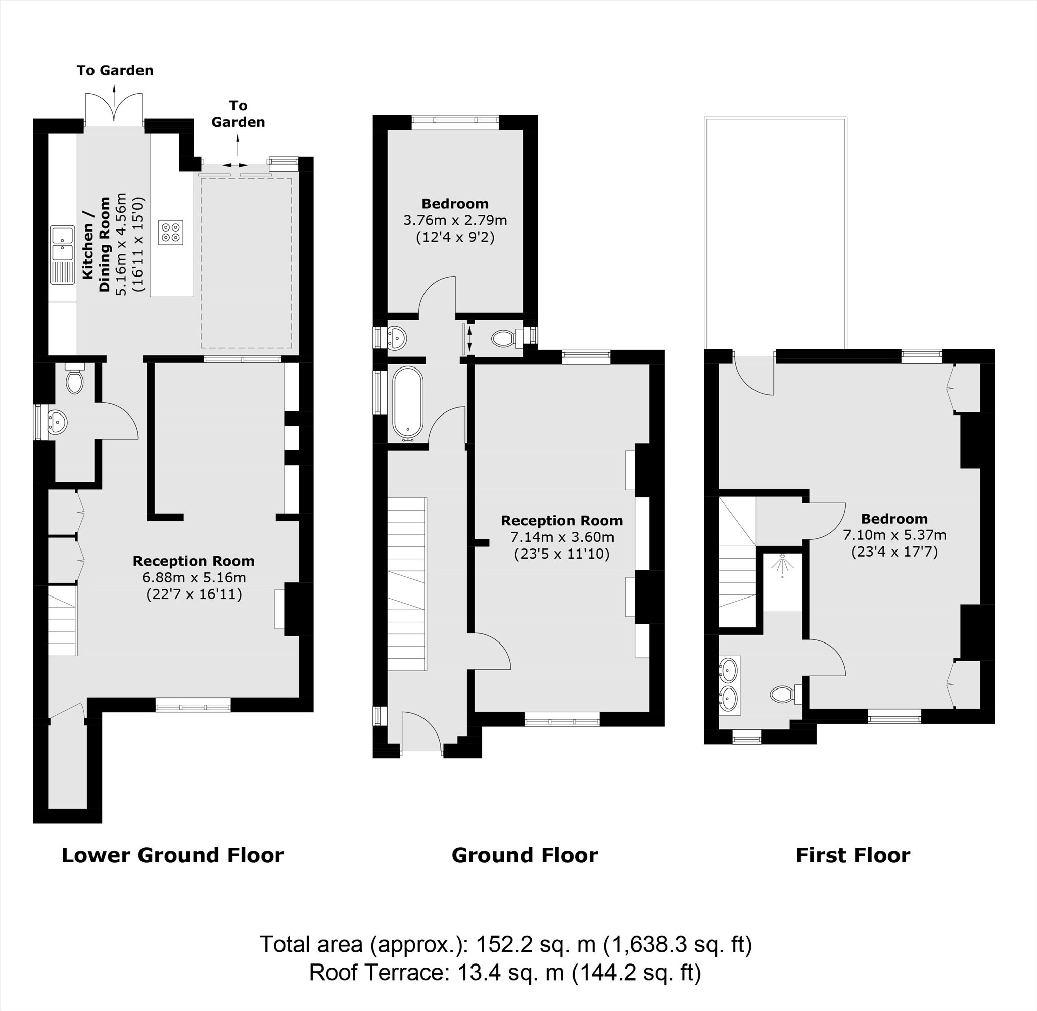 48, Stockwell Park Crescent, London floorplan