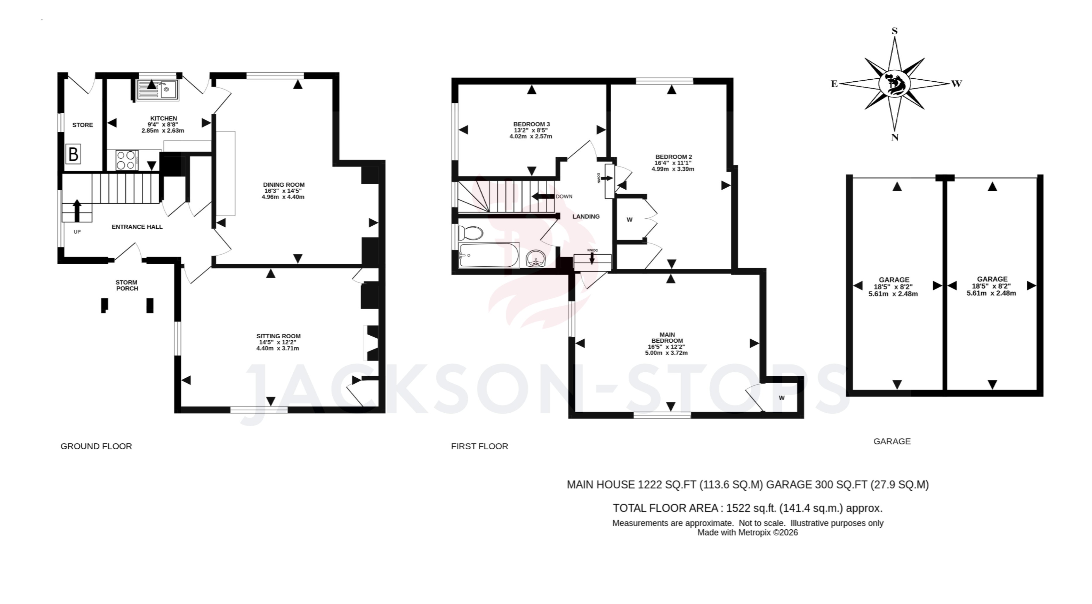 1 Hatch Cottages,, Coles Lane, Dorking floorplan