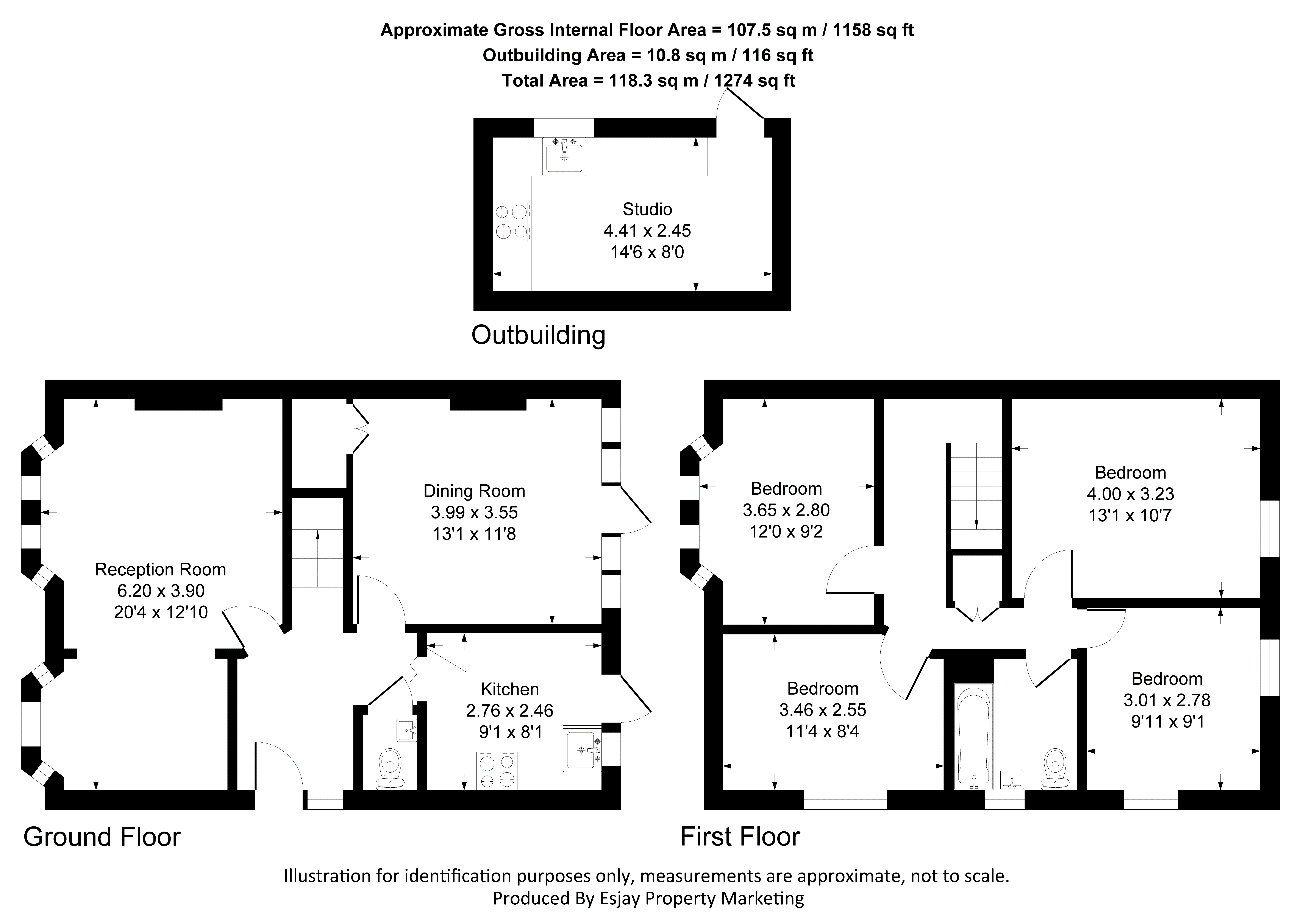 244, Malden Way, New Malden floorplan