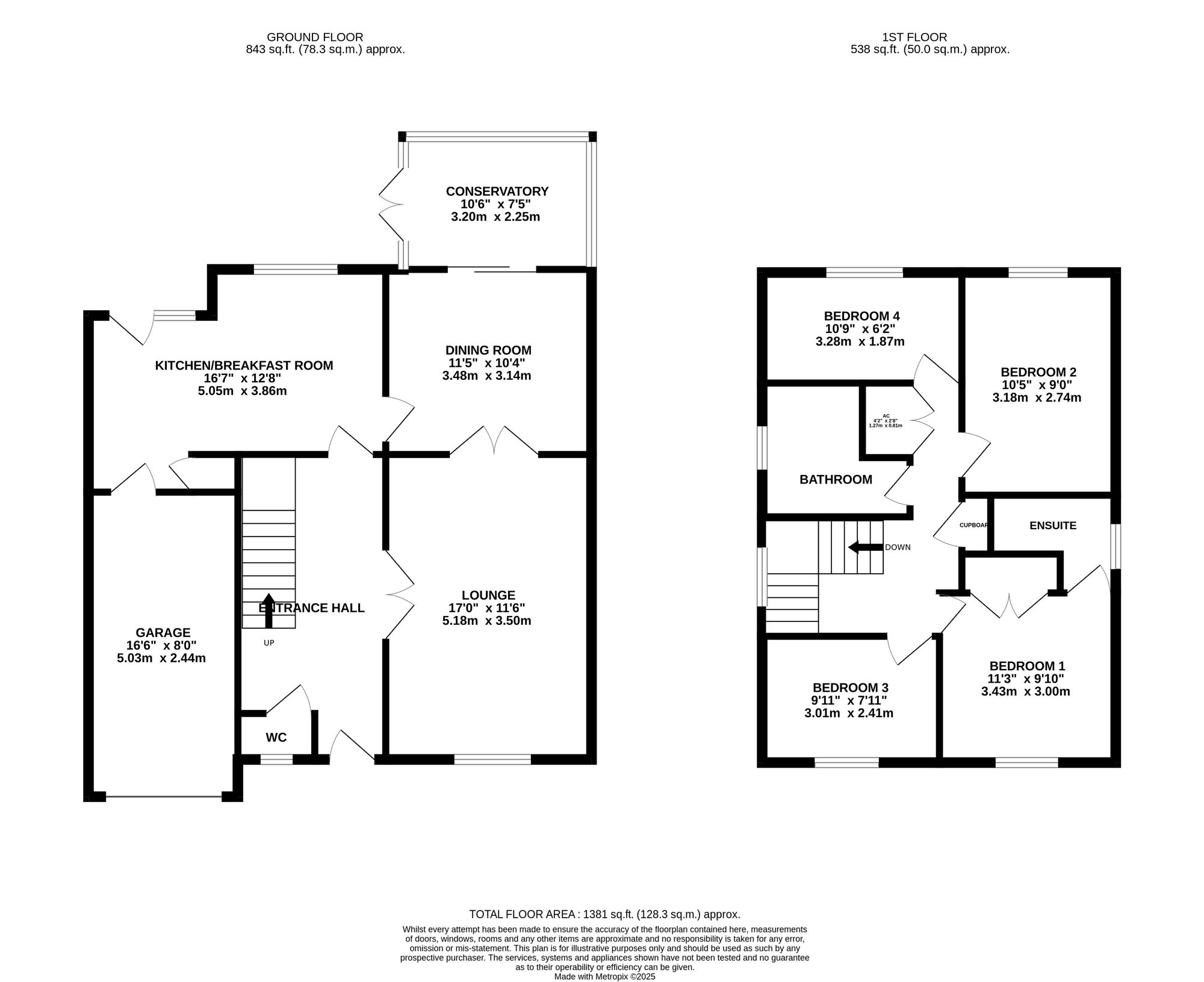 15 Windmill Drive, Crewe floorplan