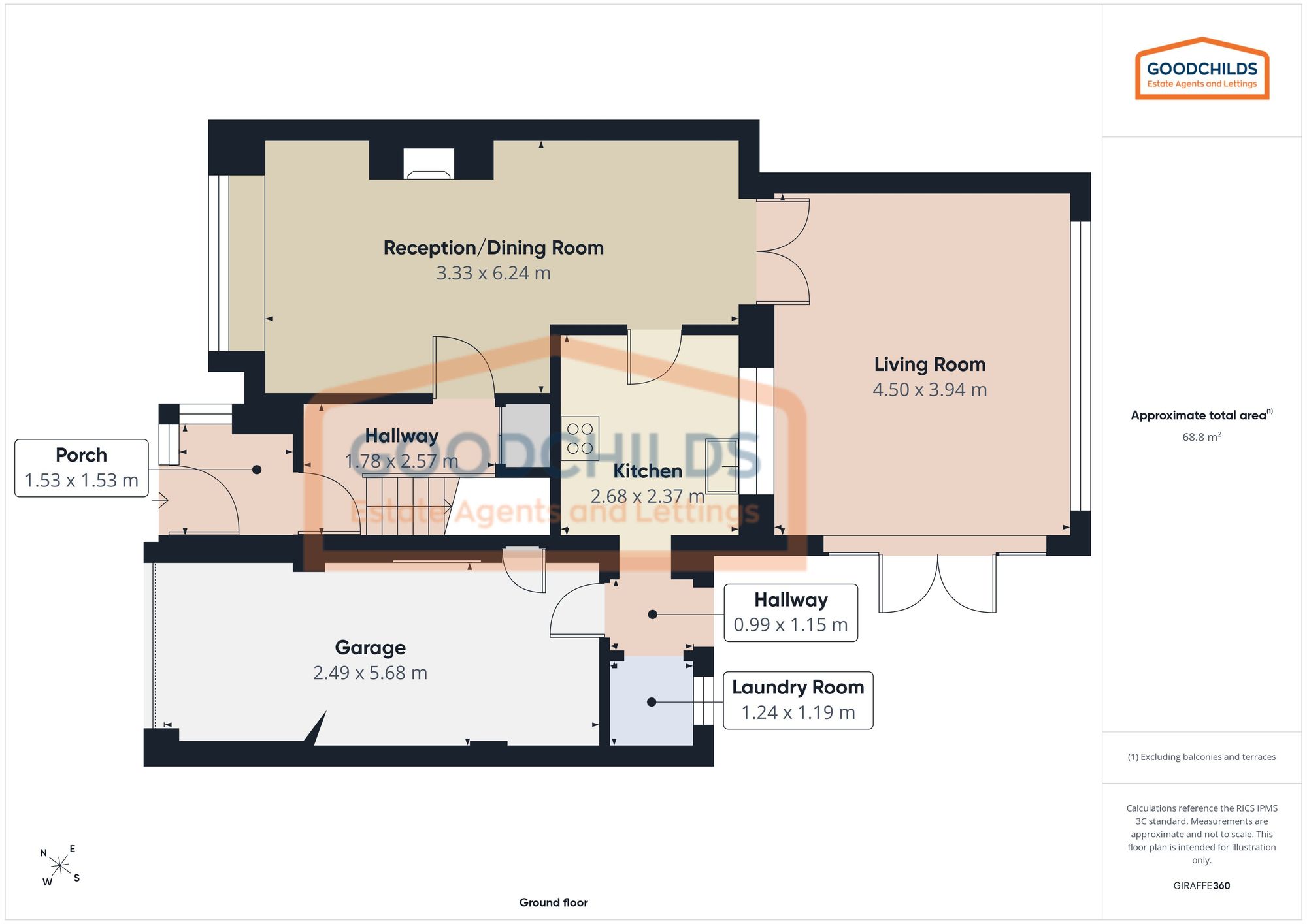 20 Dovedale Avenue, Walsall floorplan
