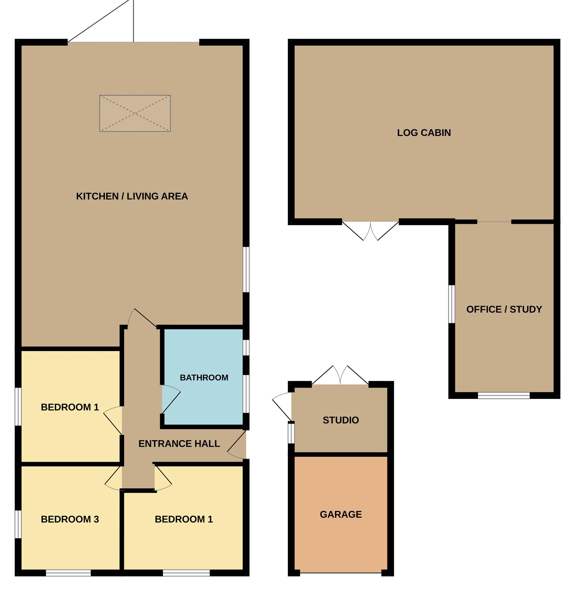 Bertram Avenue, Little Clacton floorplan