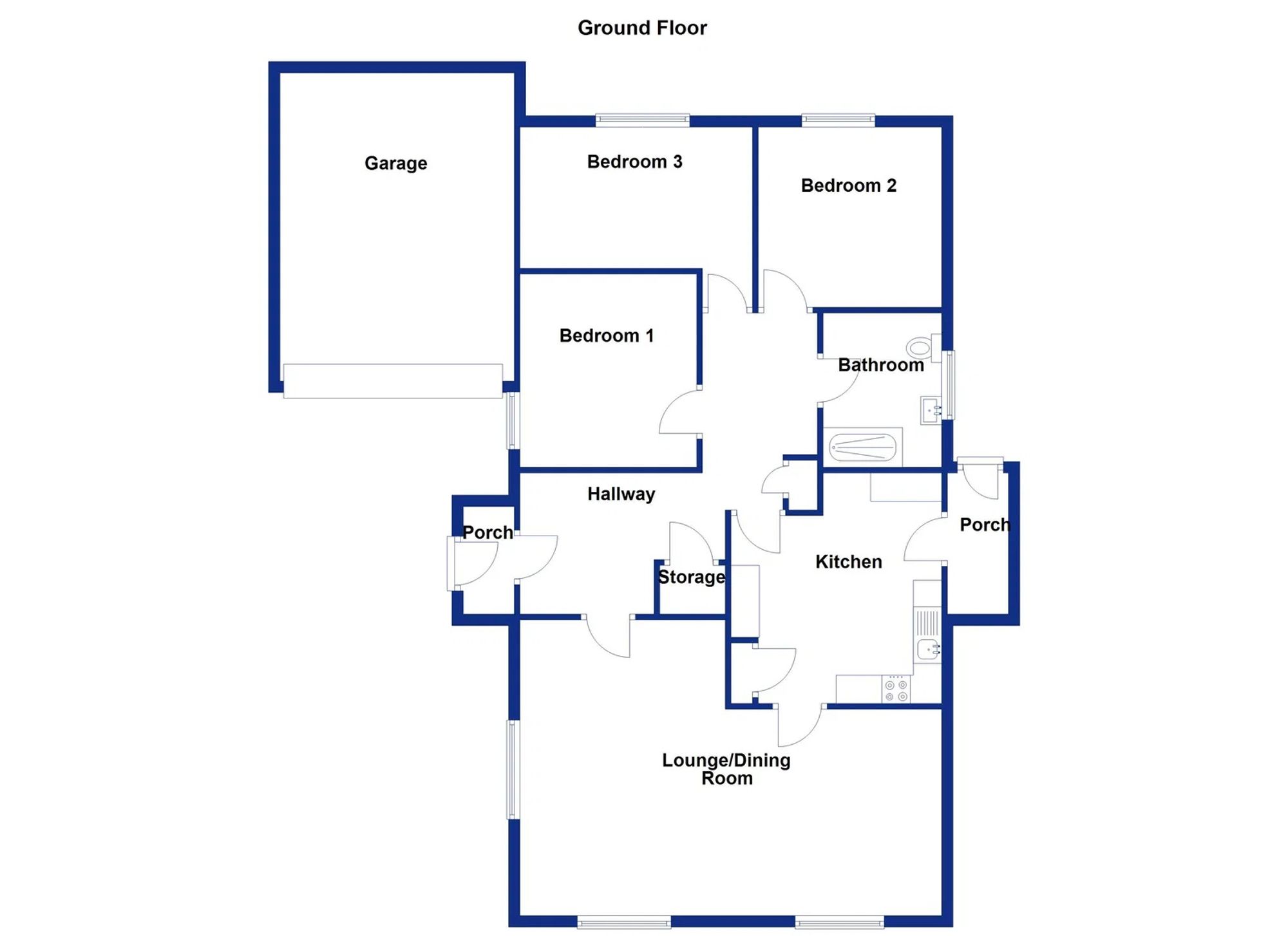 54 Cherry Tree Way, Rossendale floorplan