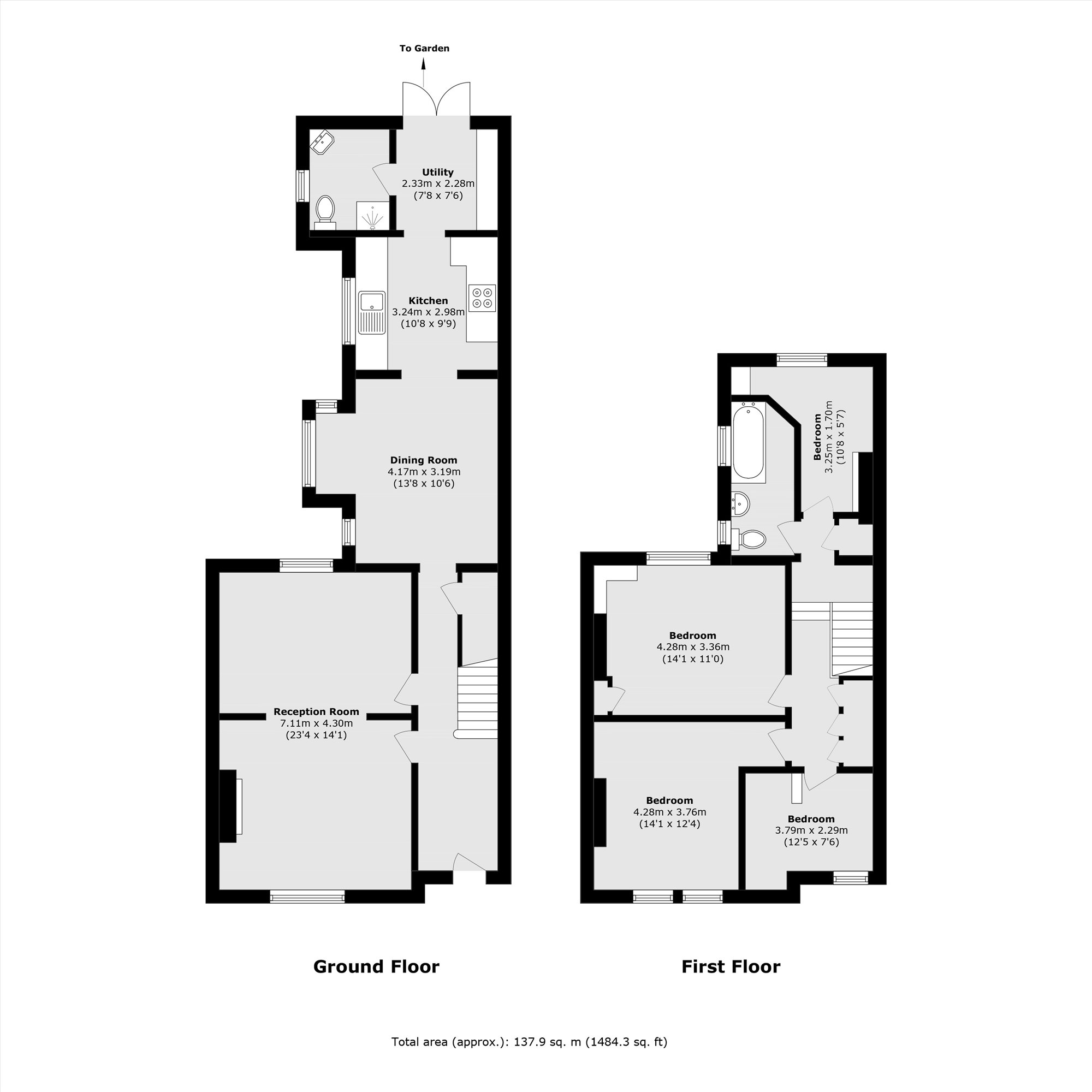 19, Popes Grove, Twickenham floorplan