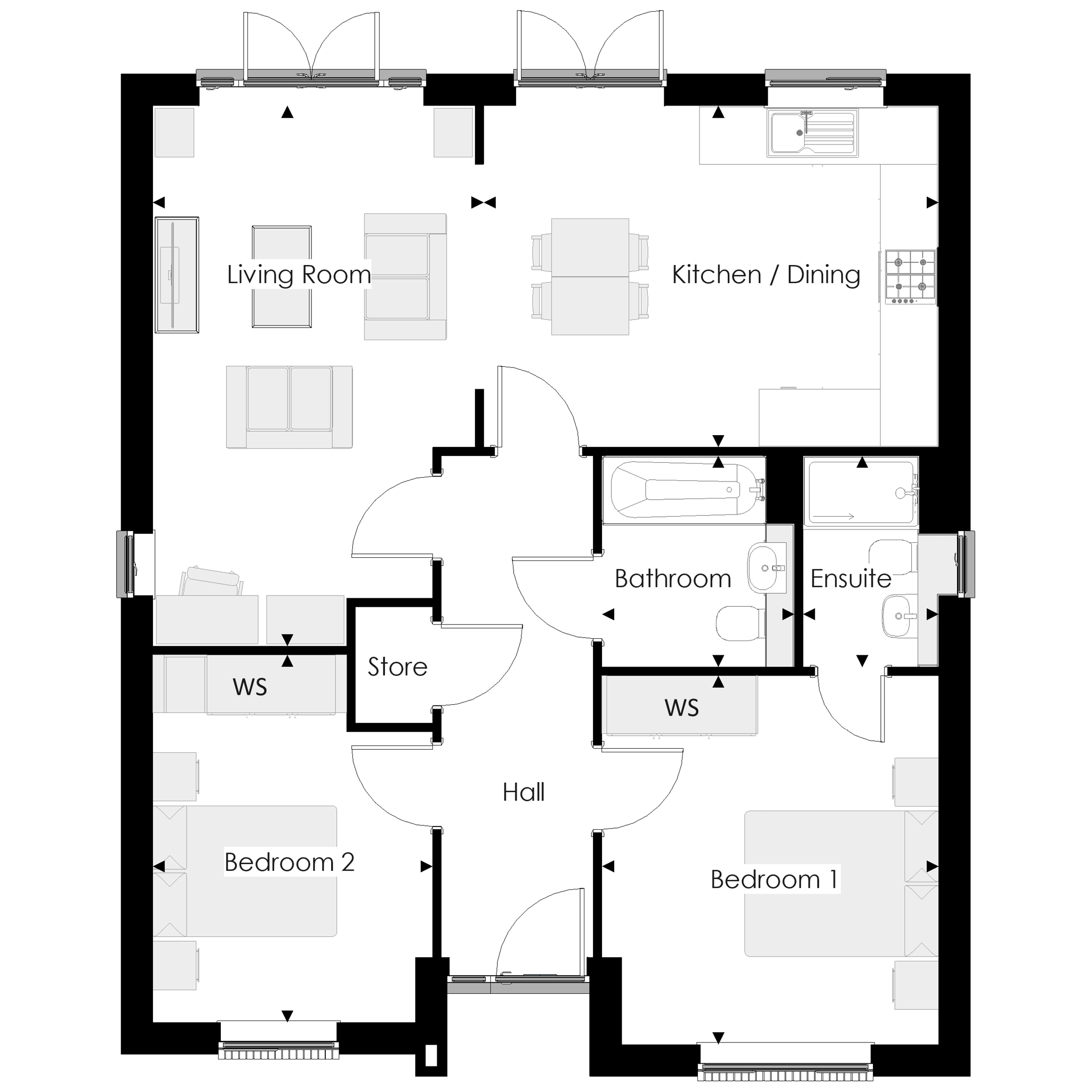 20, Green Lane, Chesterton floorplan