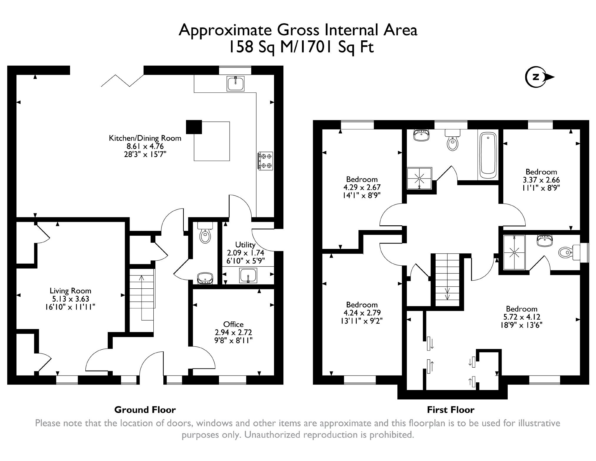 18, Swallow Road, Ross-on-Wye floorplan