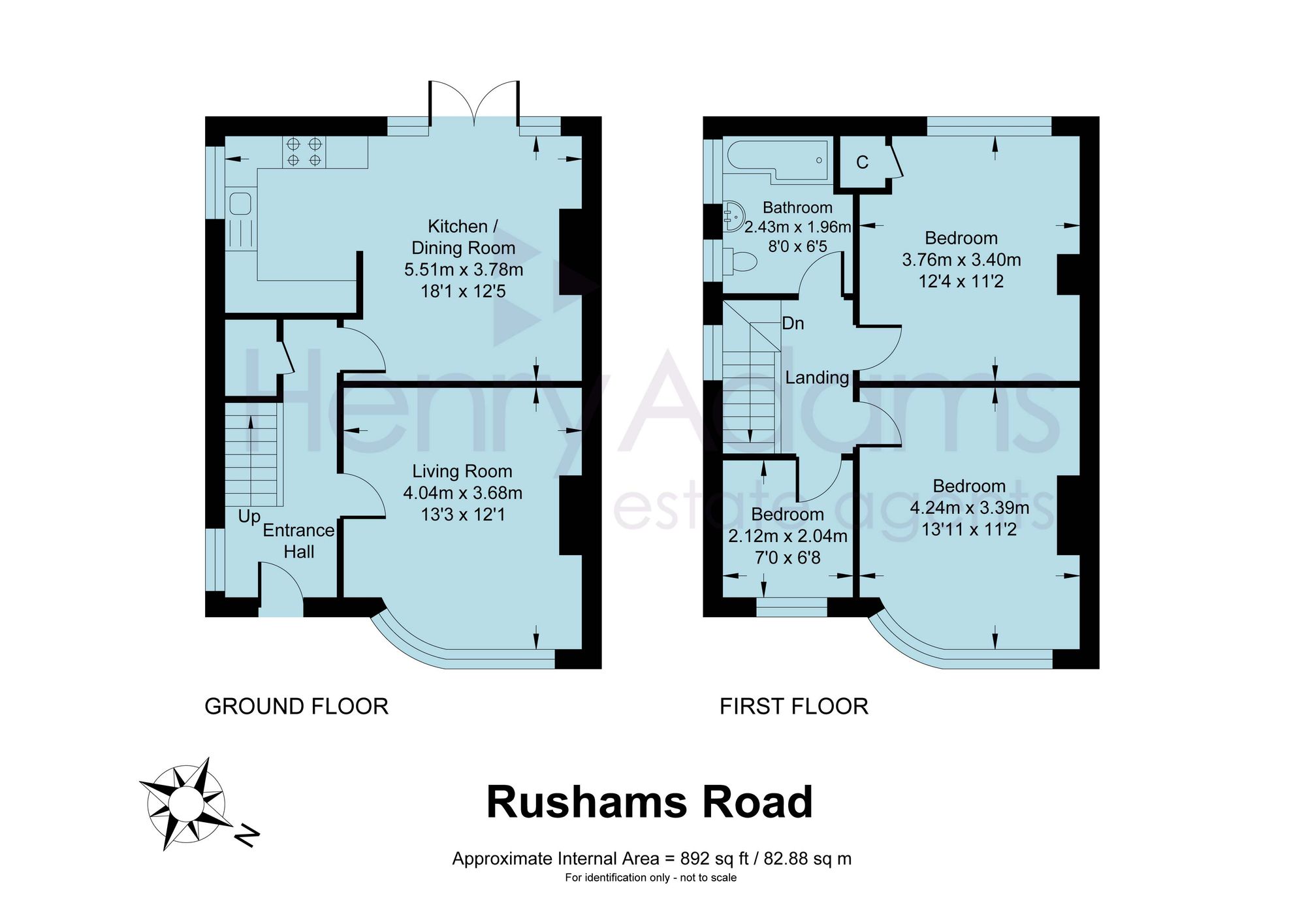 40 Rushams Road, Horsham floorplan