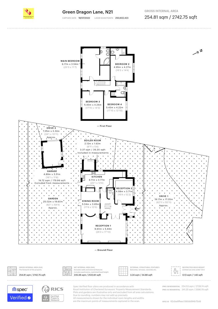 Green Dragon Lane, London N21, 4 bedroom detached house for sale