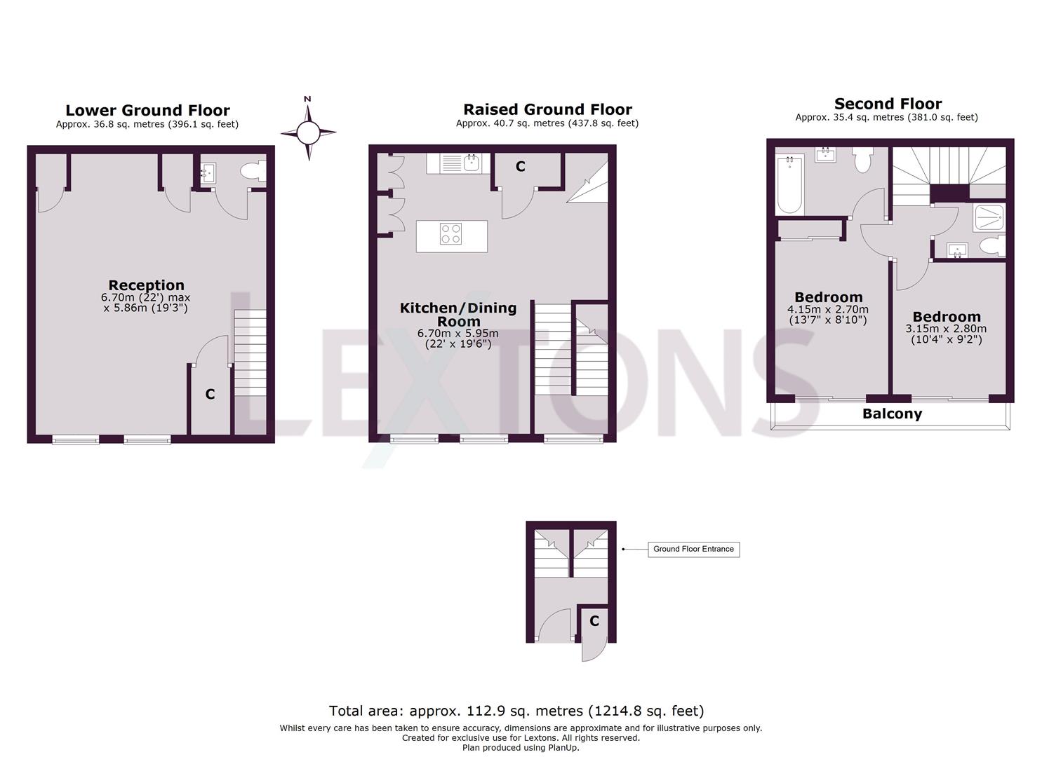 6, Brunswick Street West, Hove floorplan