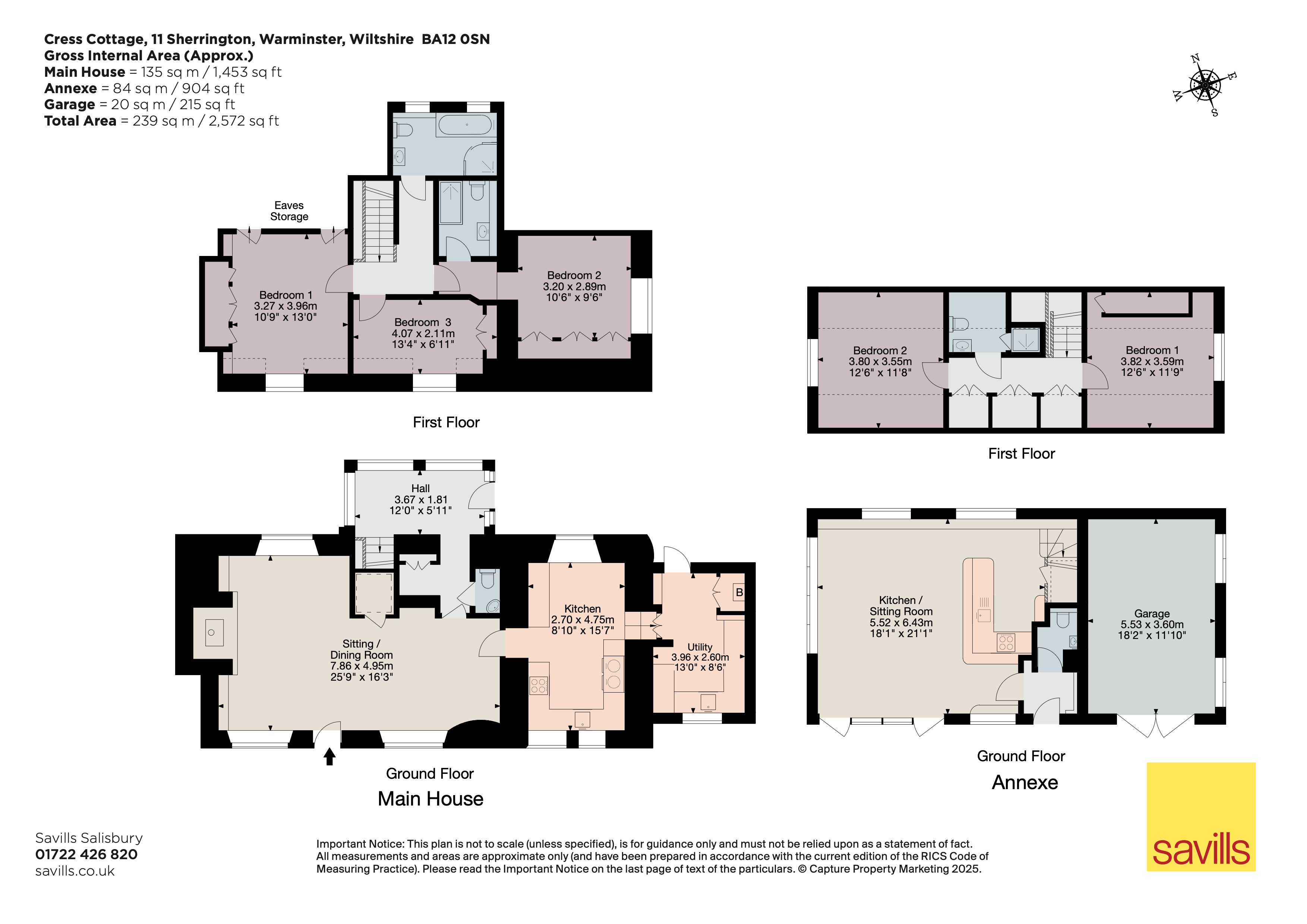 Cress Cottage, 11, Sherrington, Wiltshire floorplan