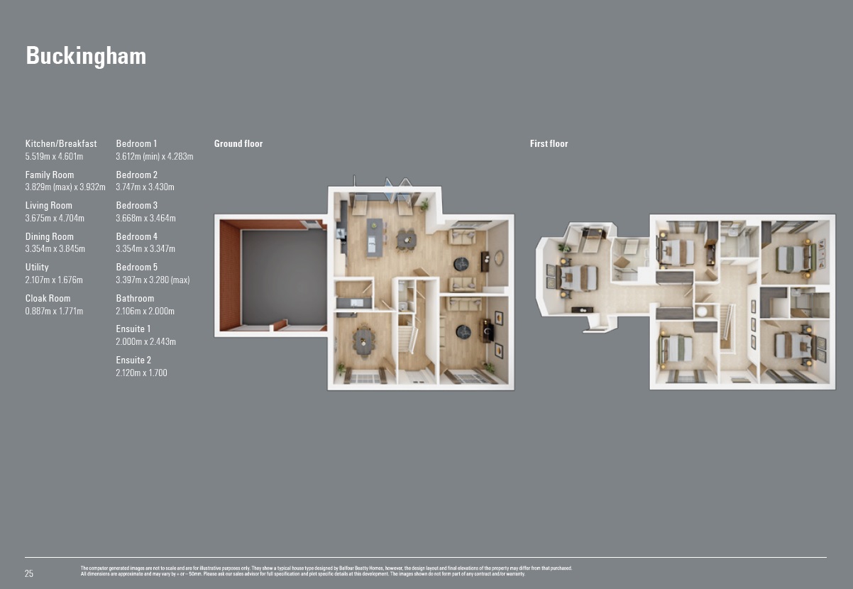 Plot  51, The Buckingham, Bourne Road, Grantham floorplan