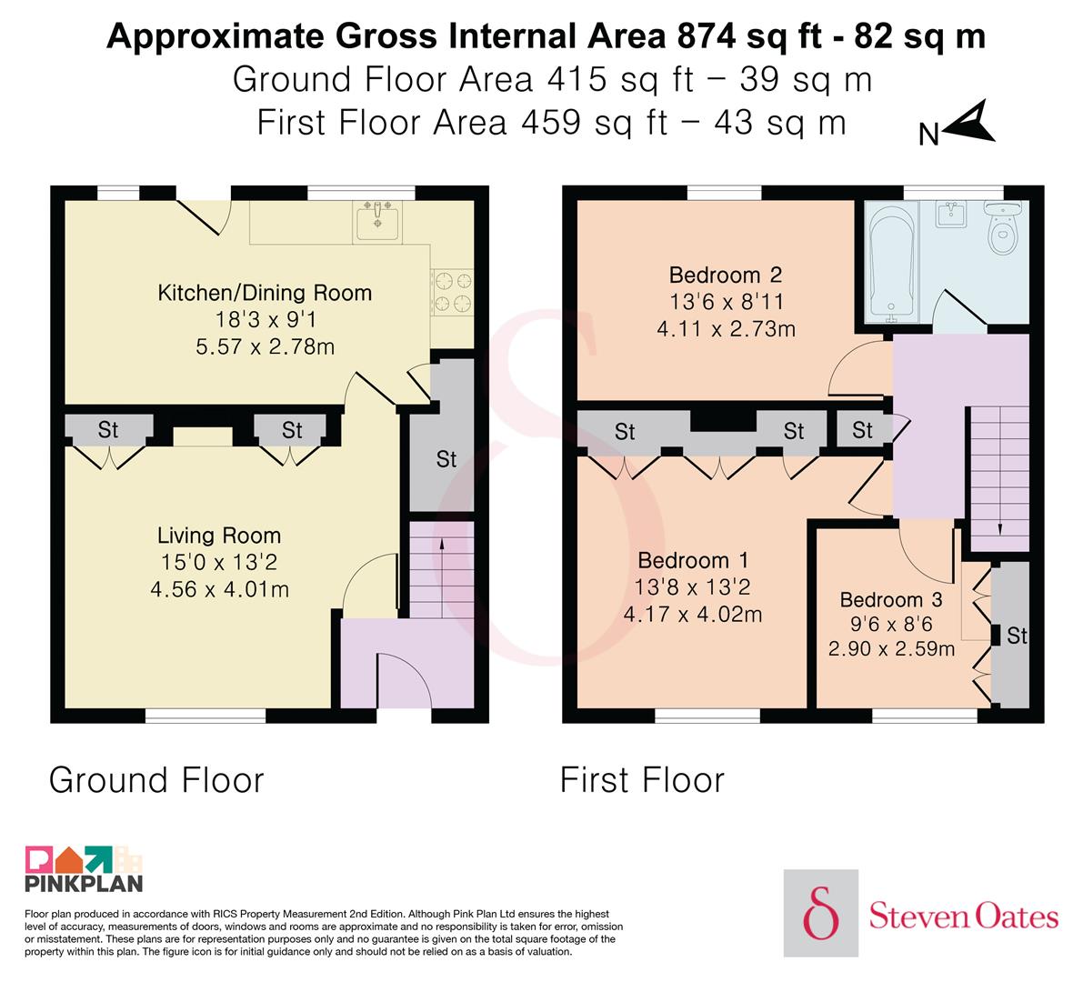 6, Norwood Close, Hertford floorplan