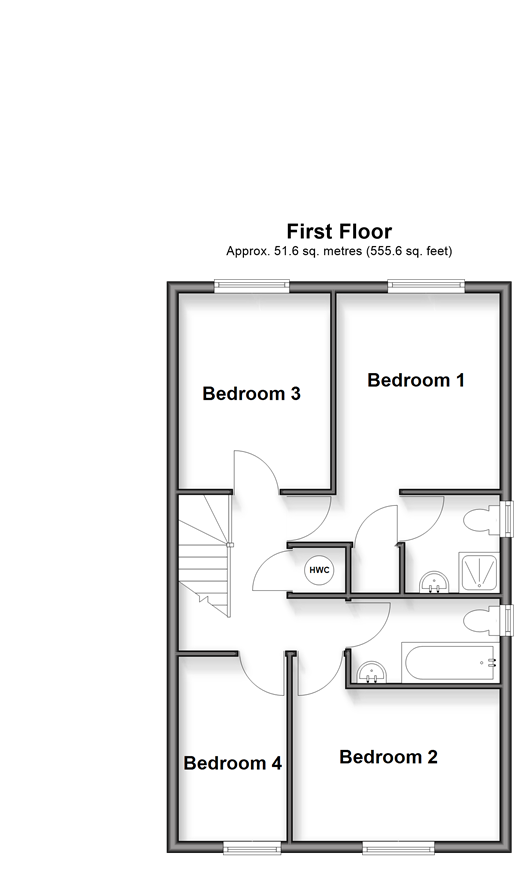 Favourite Road, Whitstable floorplan