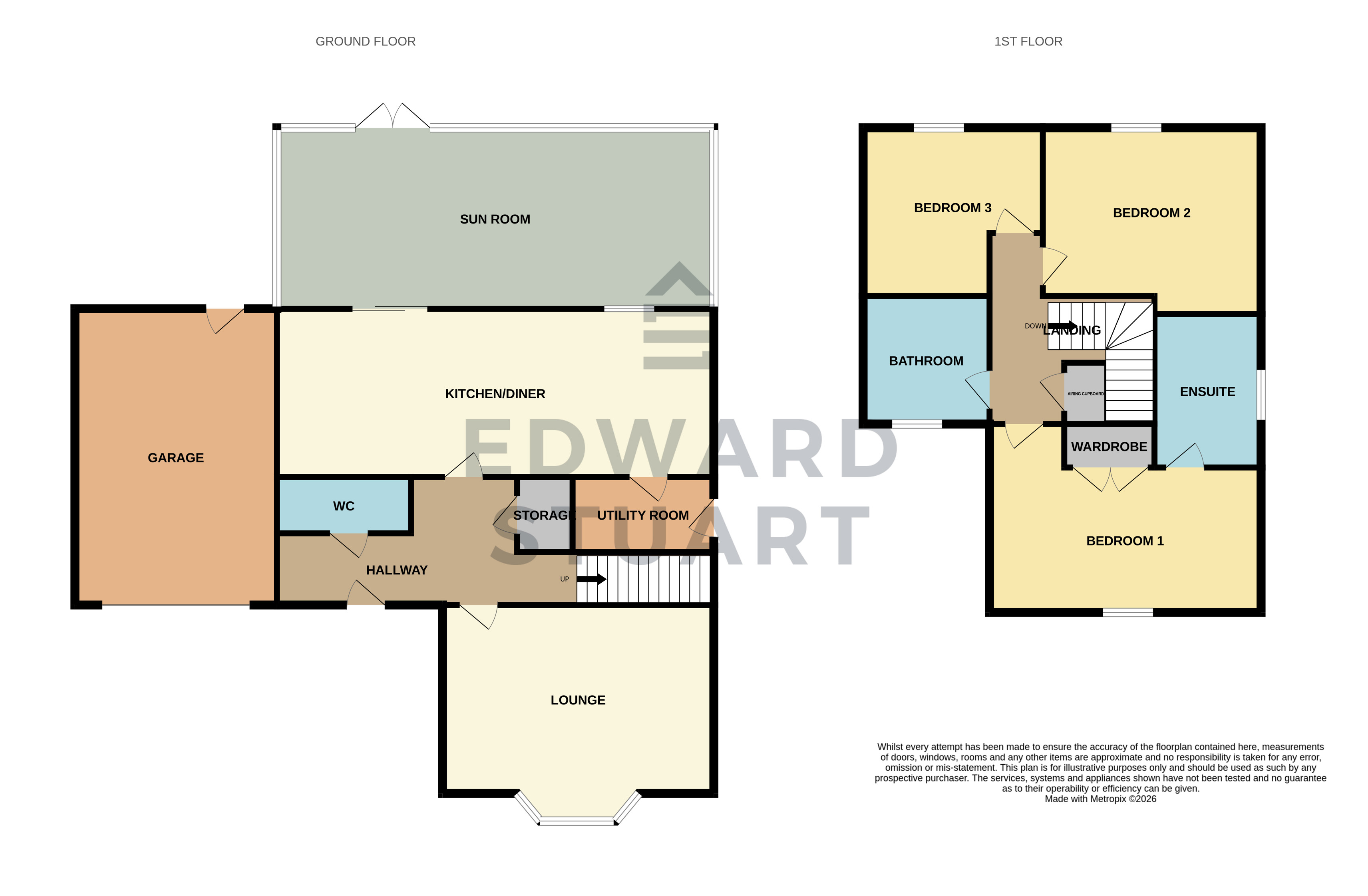 43, Fraserburgh Way, Peterborough floorplan