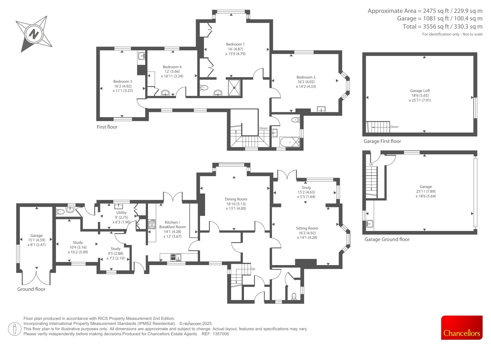 93 BAGLEY WOOD ROAD, Kennington, Oxford floorplan