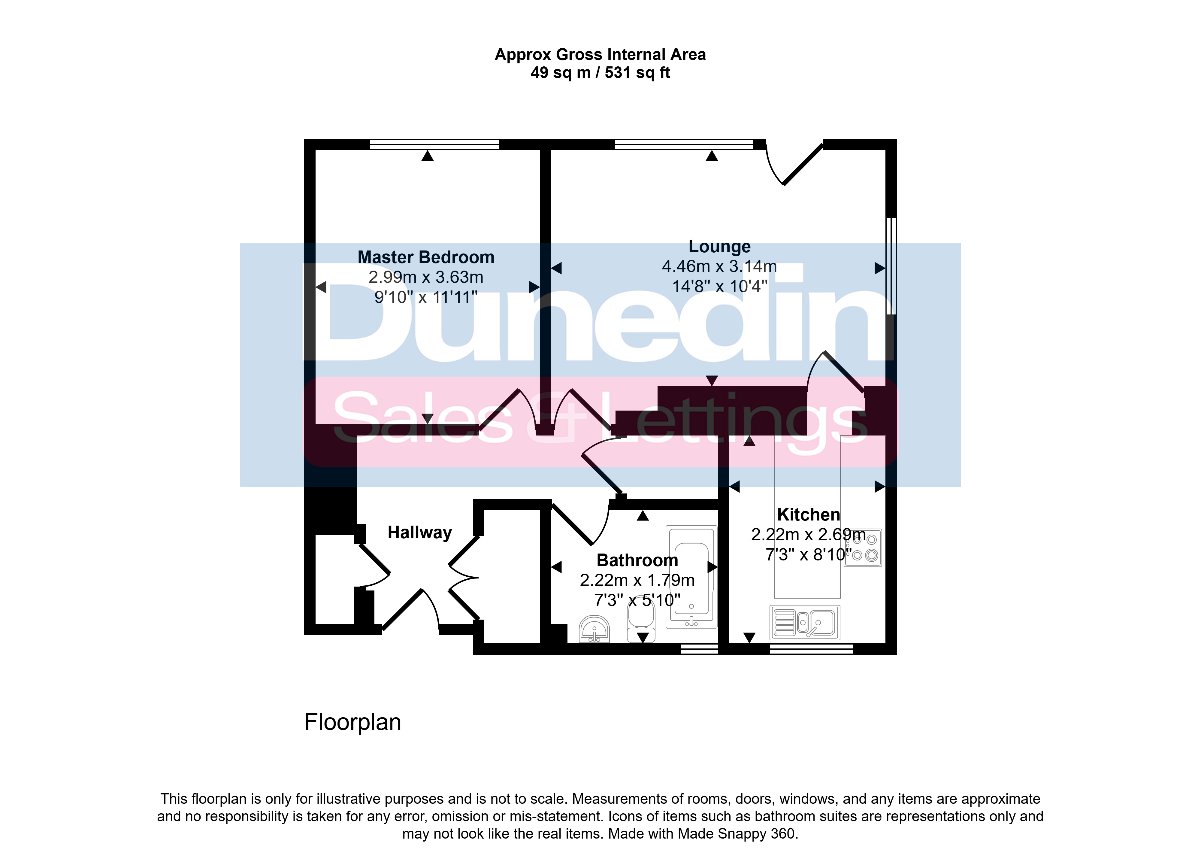 9, Nesfield Close, Birmingham floorplan
