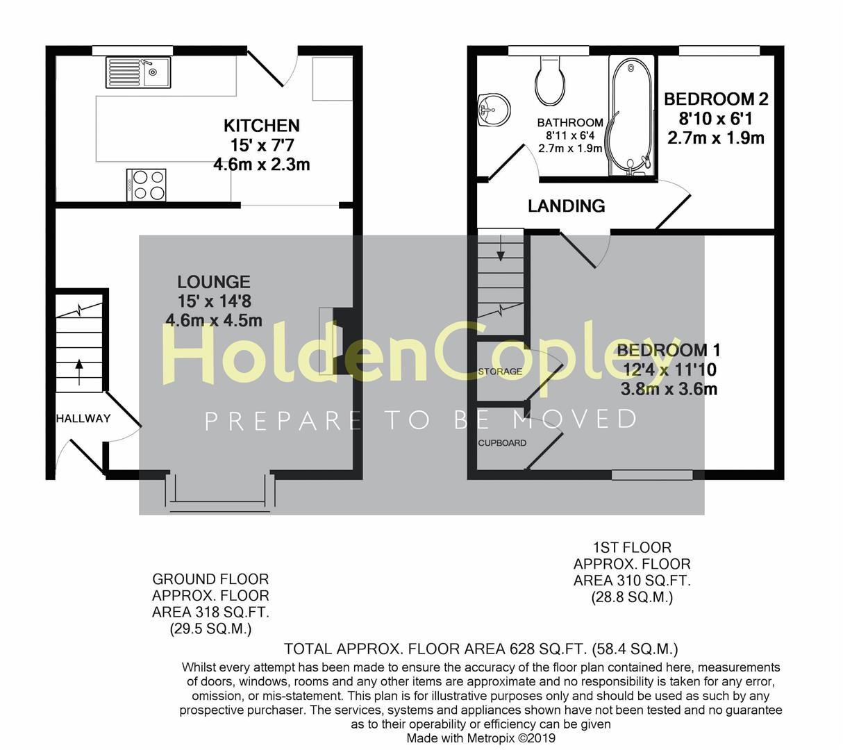 2 Bedrooms End terrace house for sale in Corsham Gardens, Thorneywood, Nottinghamshire NG3