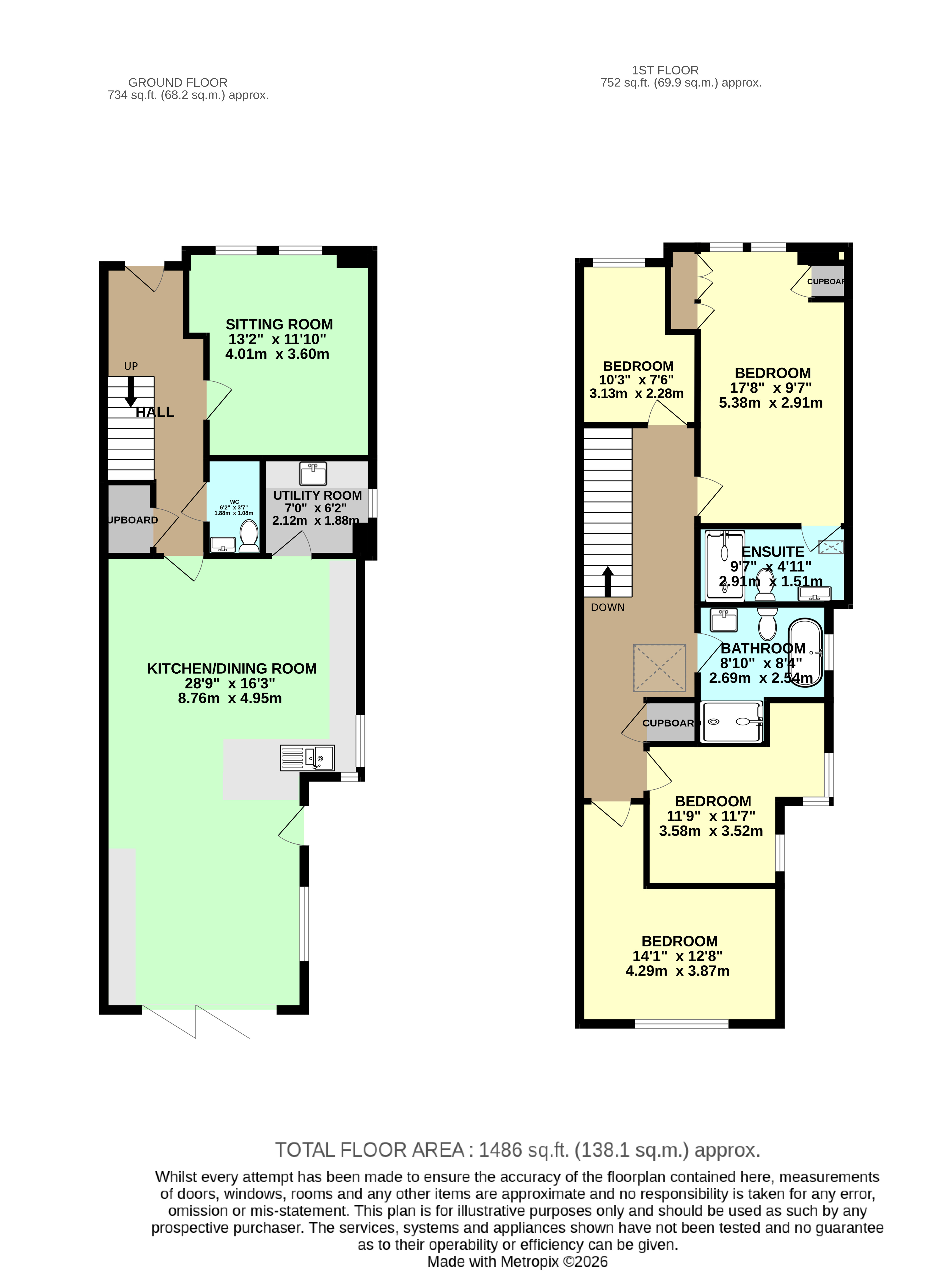 128b, Wetherby Road, Leeds floorplan