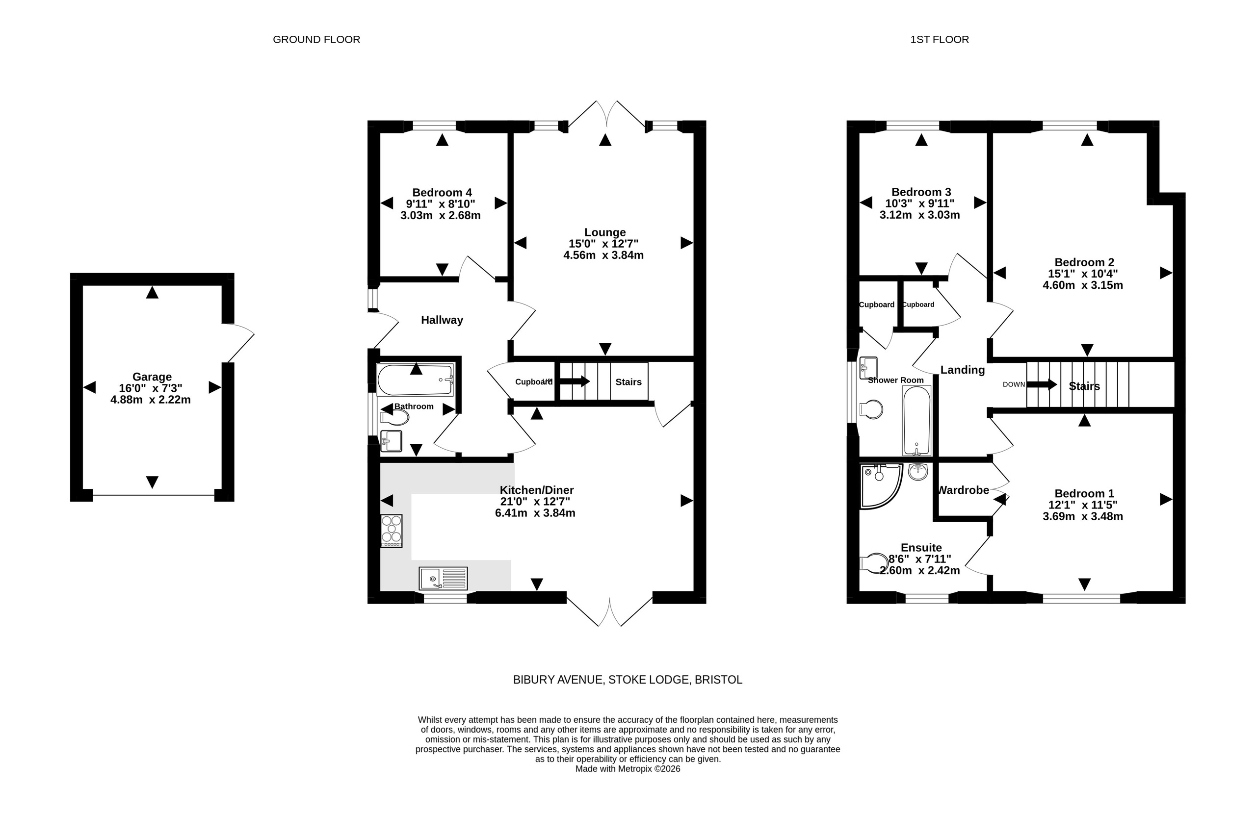 2 Bibury Avenue, Bristol floorplan