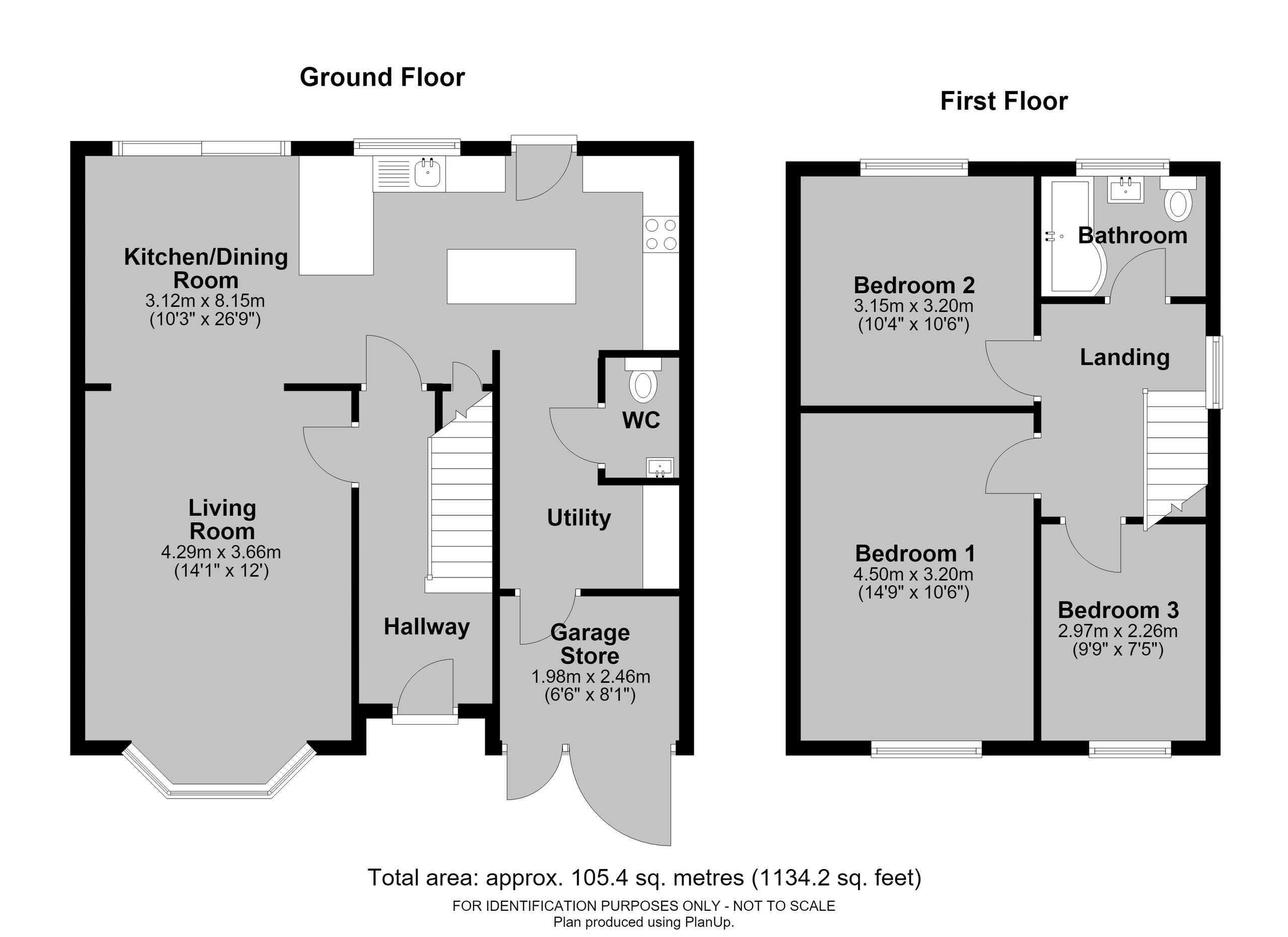 12 Carless Close, Hereford floorplan