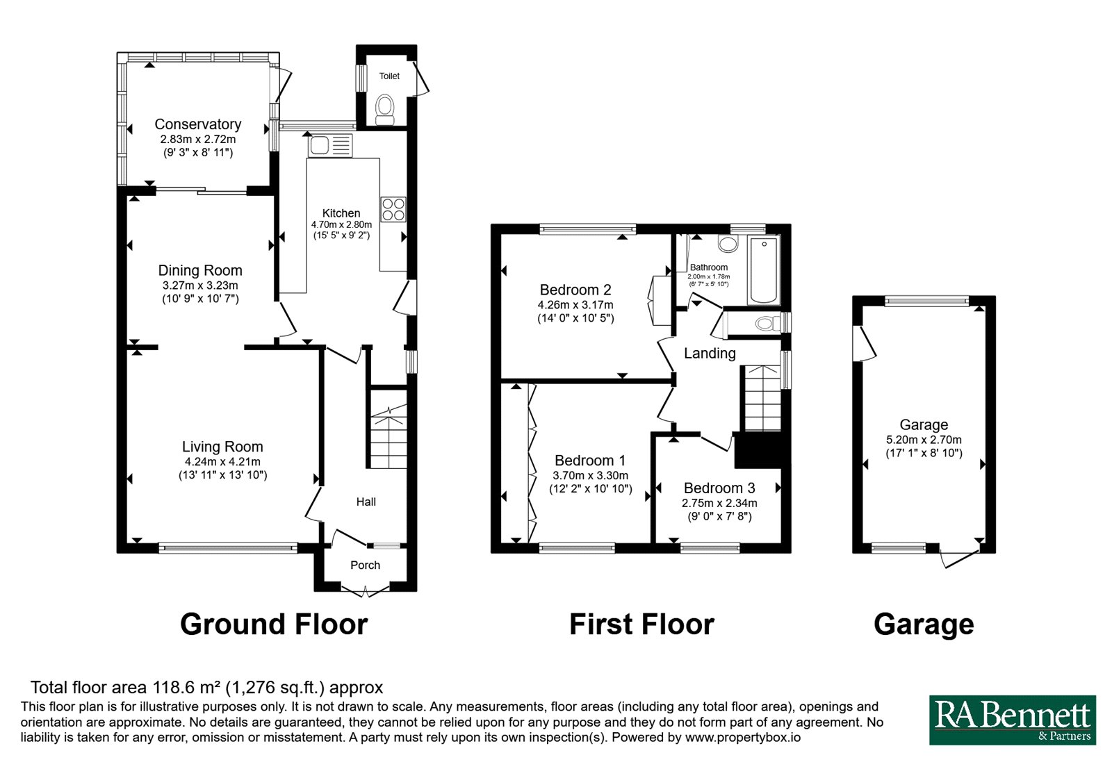 20, Foxes Way, Warwickshire floorplan