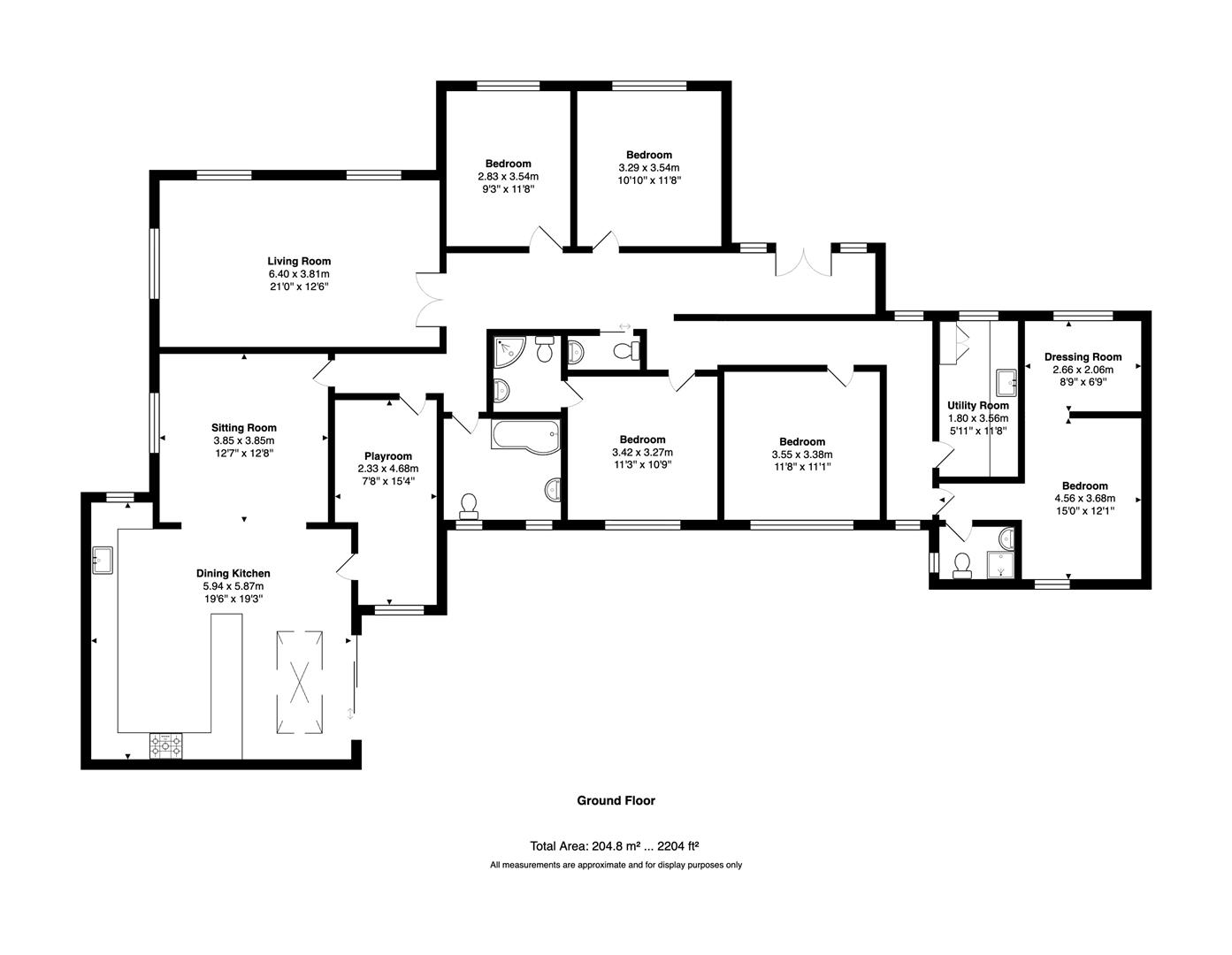 8, Heather Vale, Leeds floorplan