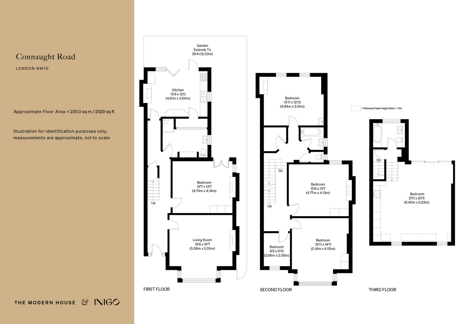 60, Connaught Road, London floorplan