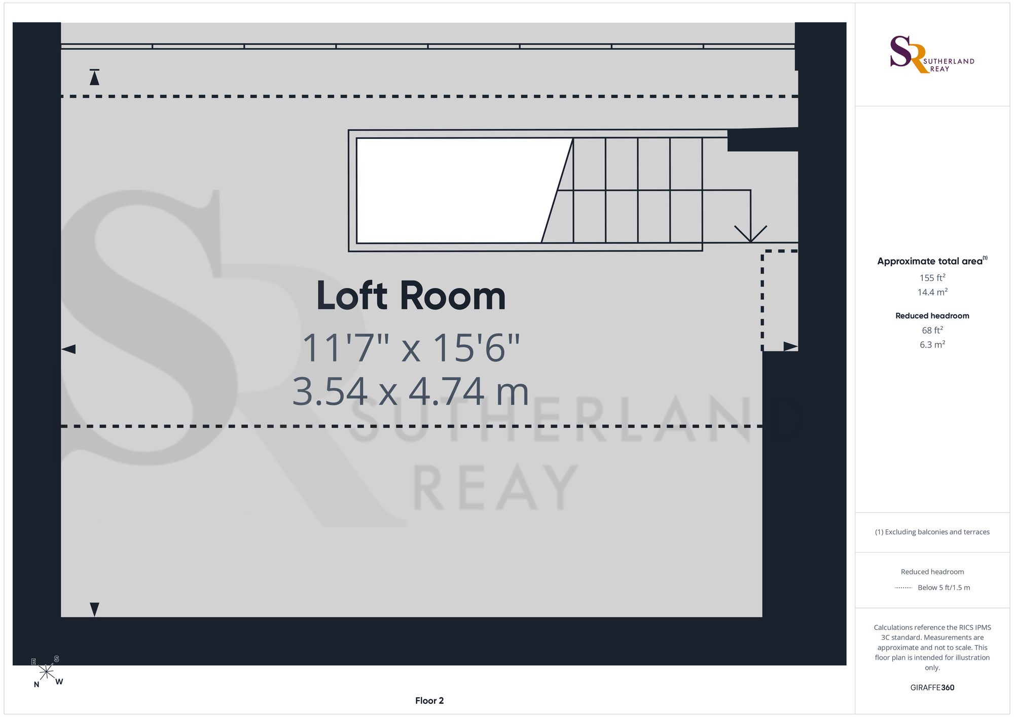 37 Links Road, High Peak floorplan