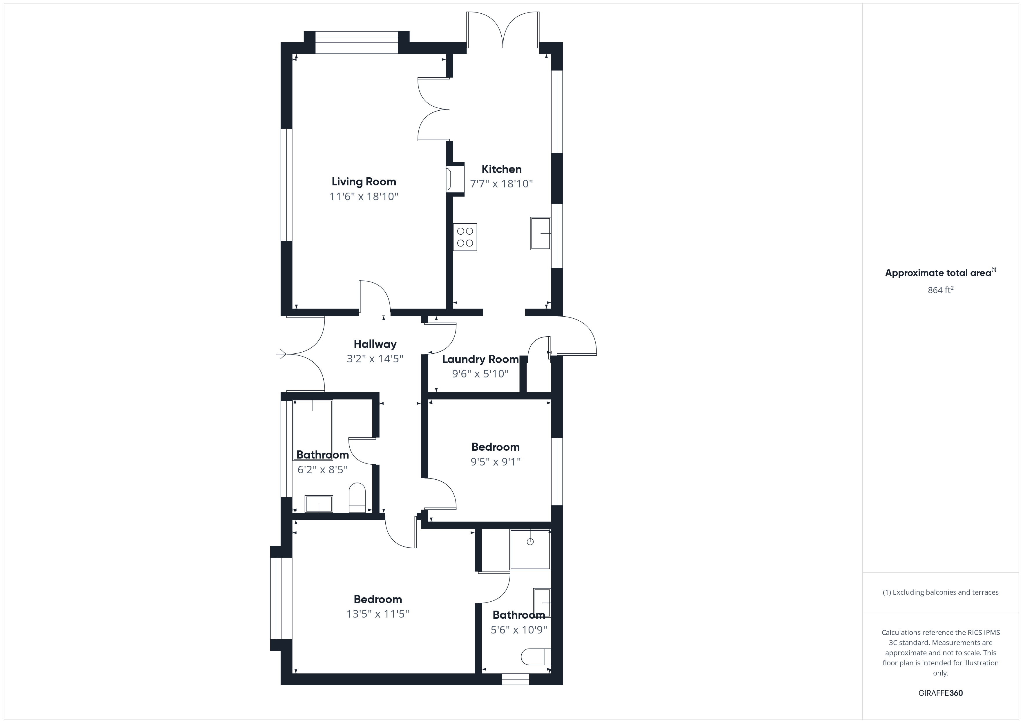 6, The Drift, Elsworth  floorplan