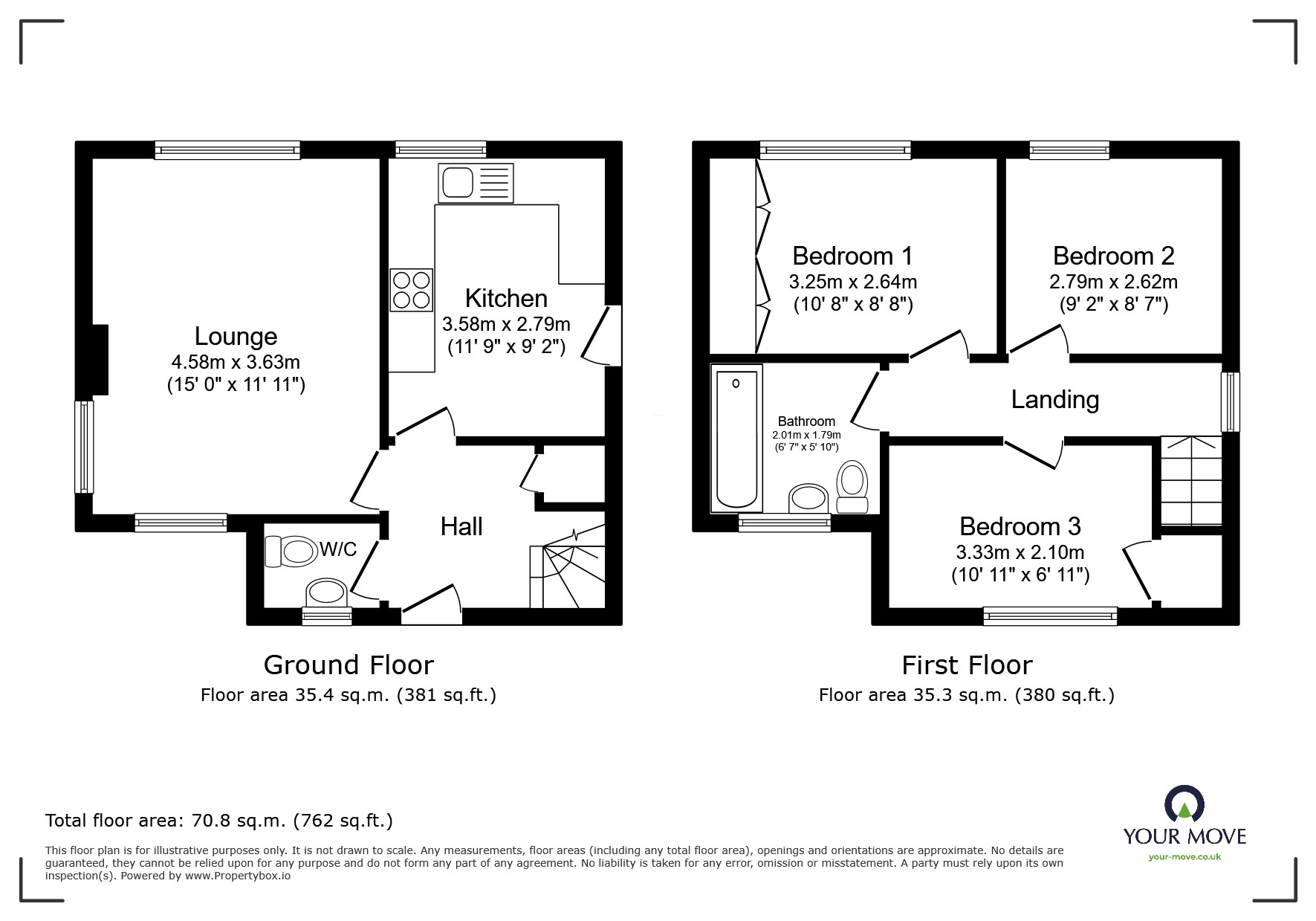 10, Coronation Street, Swinton floorplan