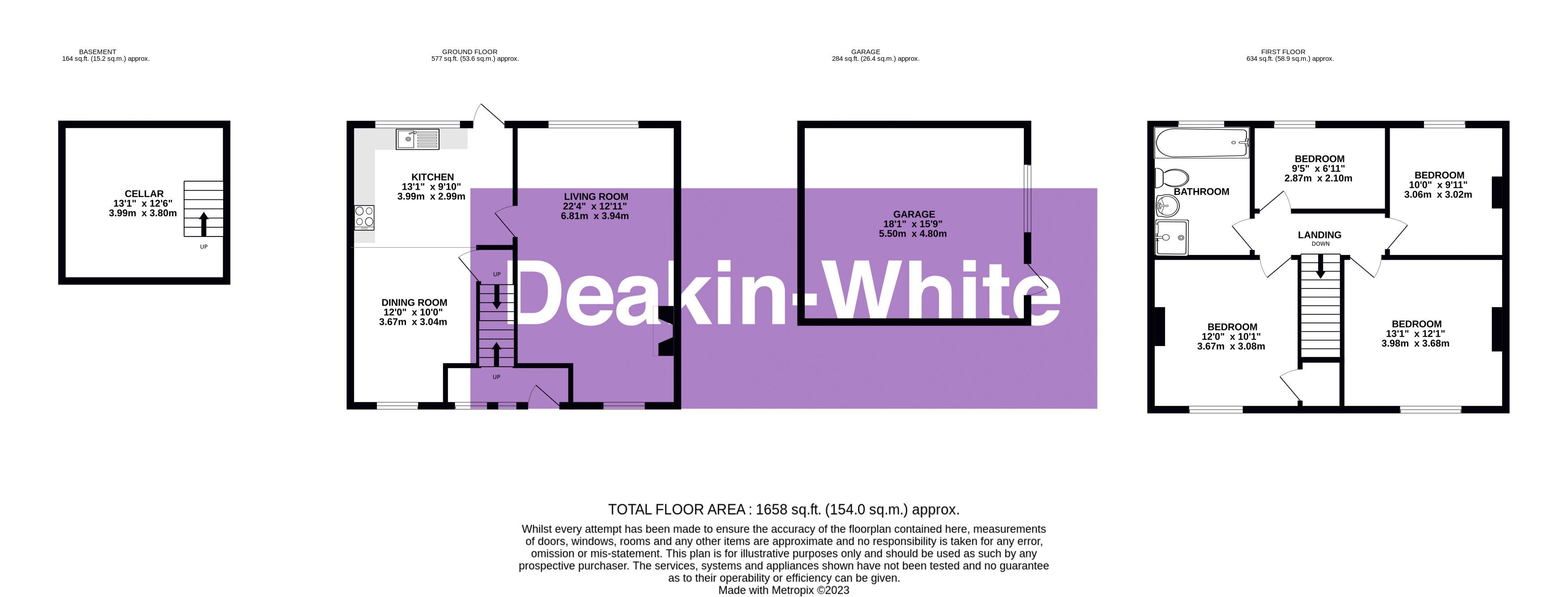 37, High Street, Westoning floorplan