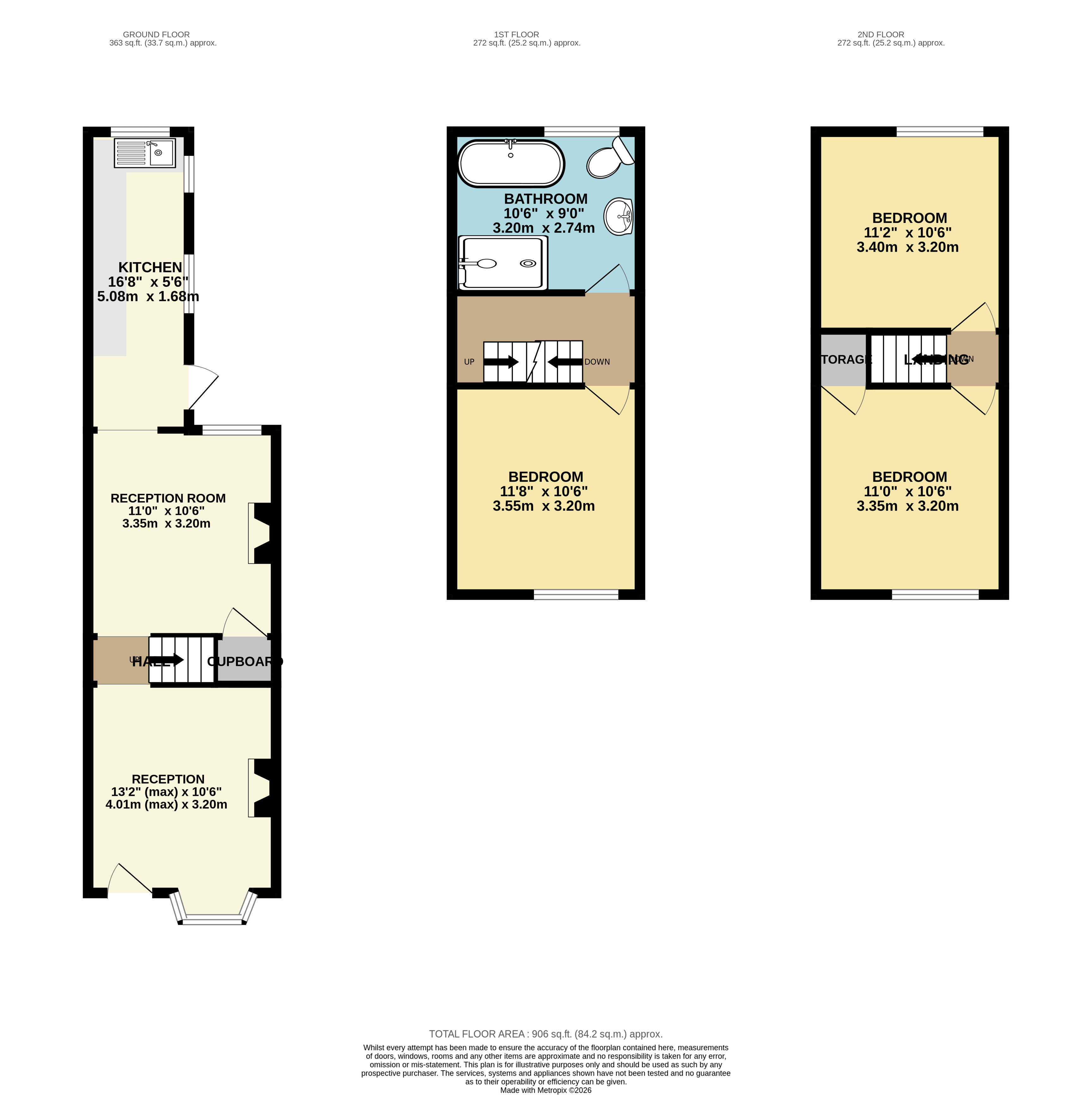 7, Chapel Road, Essex floorplan